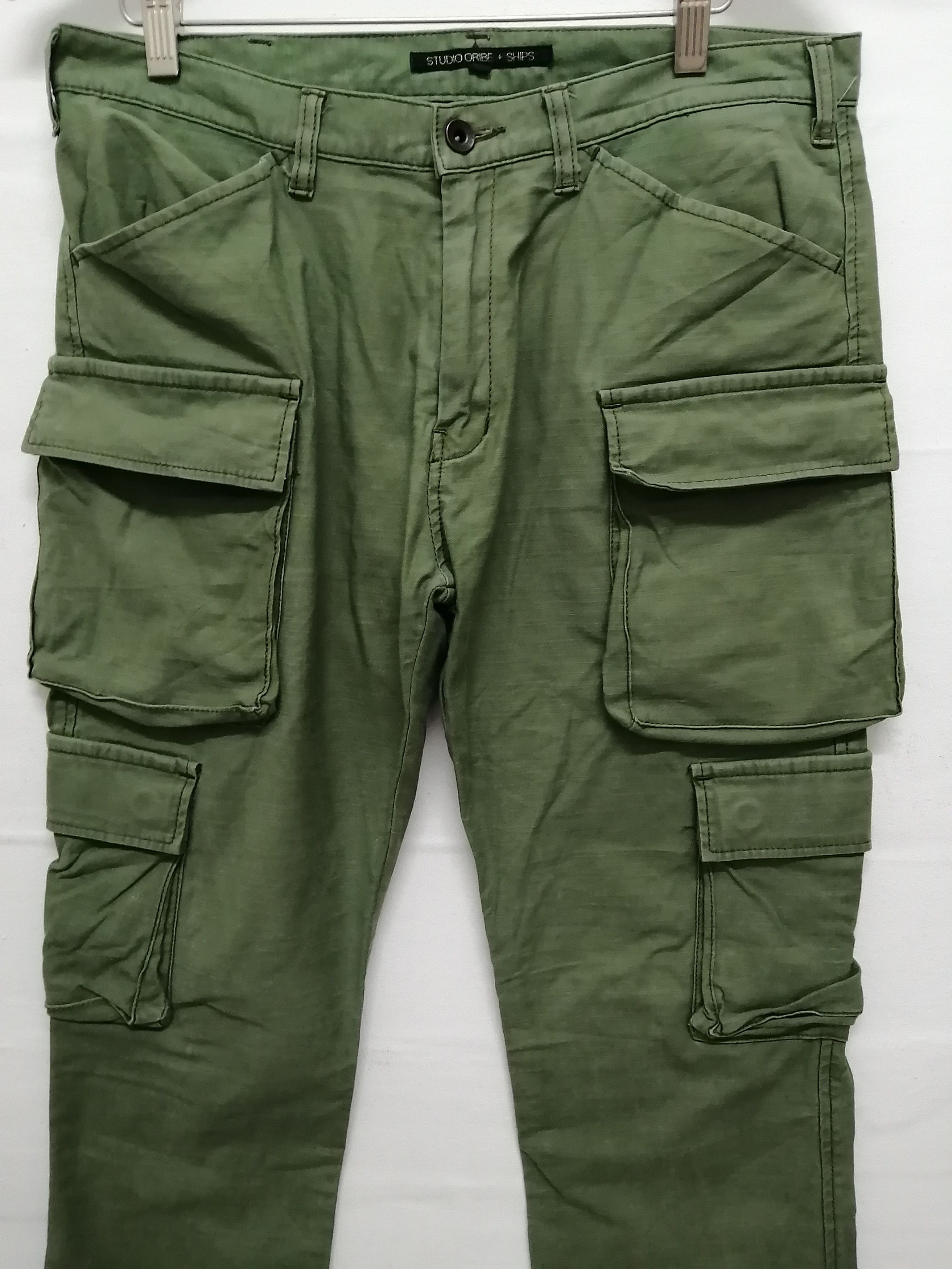 Japanese Brand Japanese STUDIO ORIBE + SHIPS 8 Pocket Pants Size US 33 - 10 Thumbnail