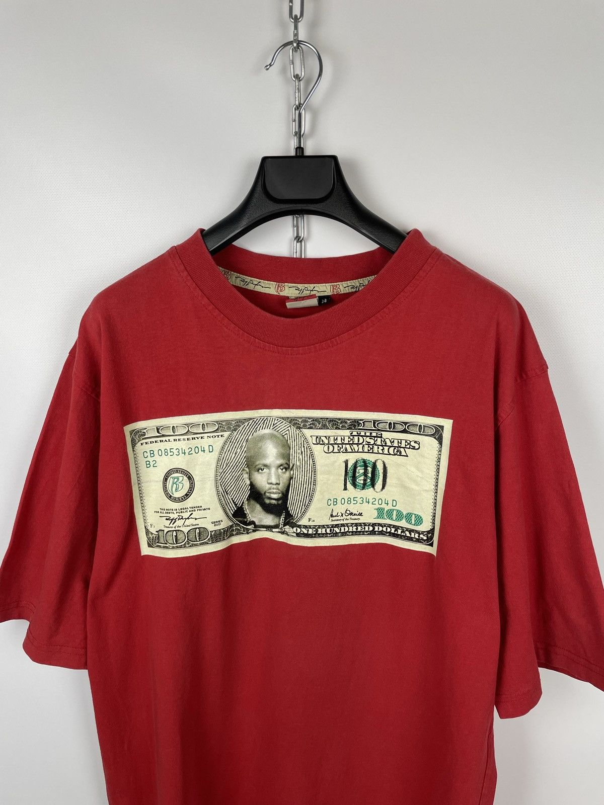 Rap Tees × Ruff Ryders × Vintage Vintage Ruff Ryders DMX ‘One Hundred Dollars’ Rap T-Shirt Size US M / EU 48-50 / 2 - 2 Thumbnail