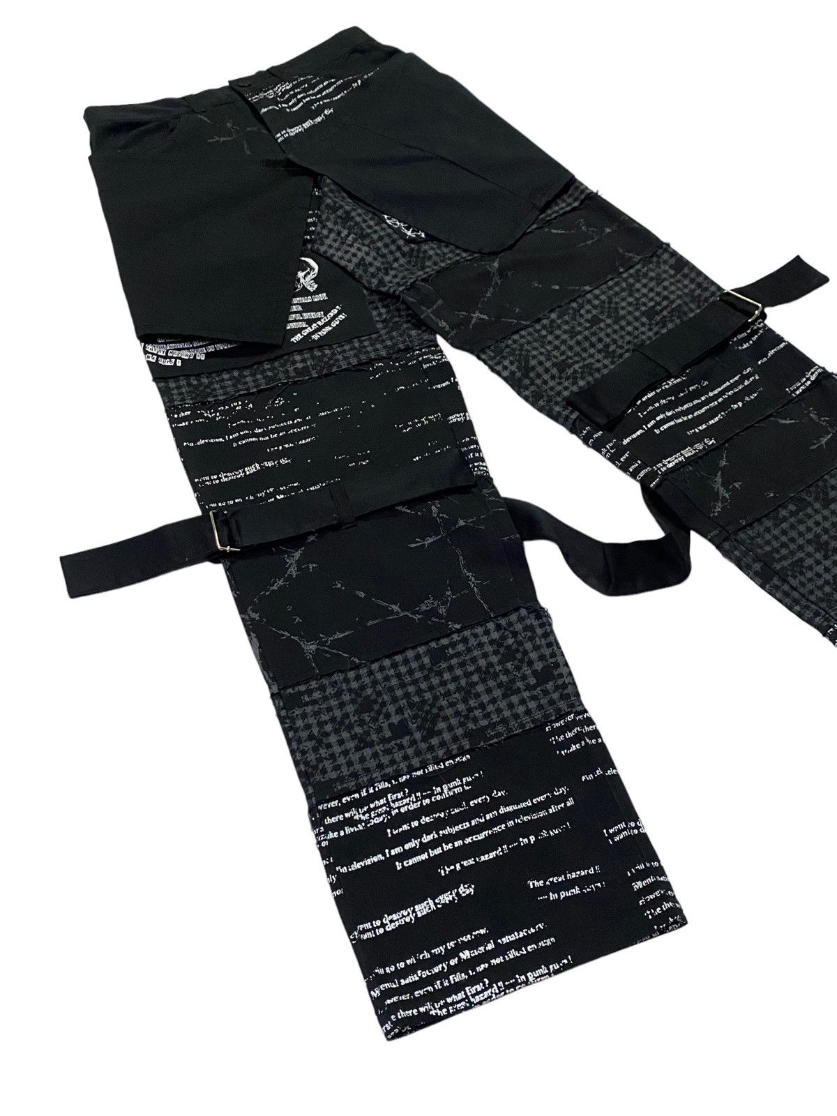 Japanese Brand Rare Design‼️Mad Punk Seditionaries Punk Bondage Pants Size US 29 - 24 Thumbnail