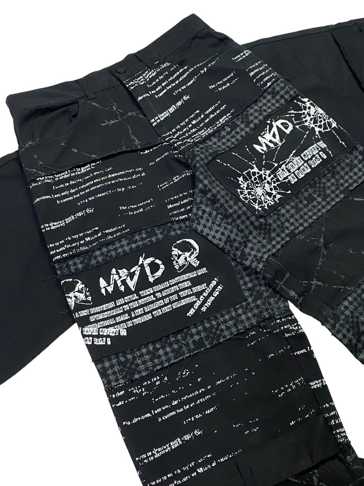 Japanese Brand Rare Design‼️Mad Punk Seditionaries Punk Bondage Pants Size US 29 - 18 Thumbnail