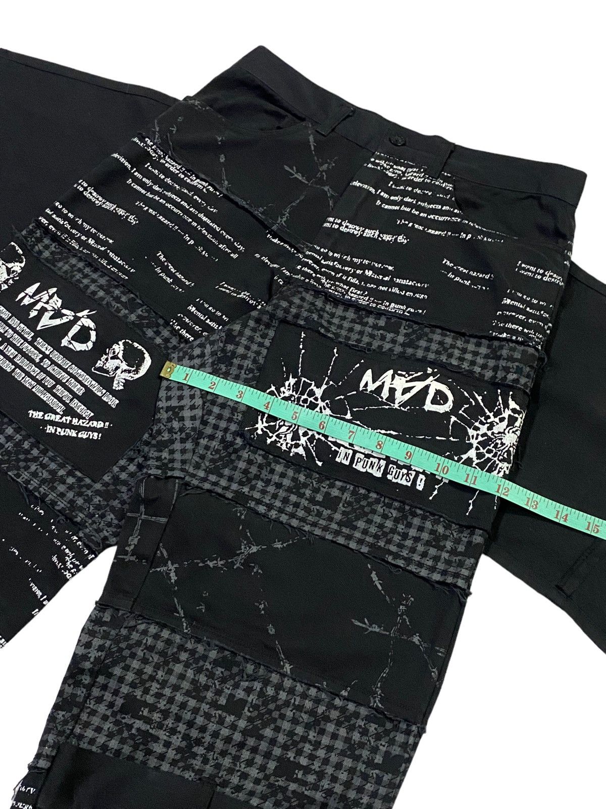 Japanese Brand Rare Design‼️Mad Punk Seditionaries Punk Bondage Pants Size US 29 - 9 Thumbnail