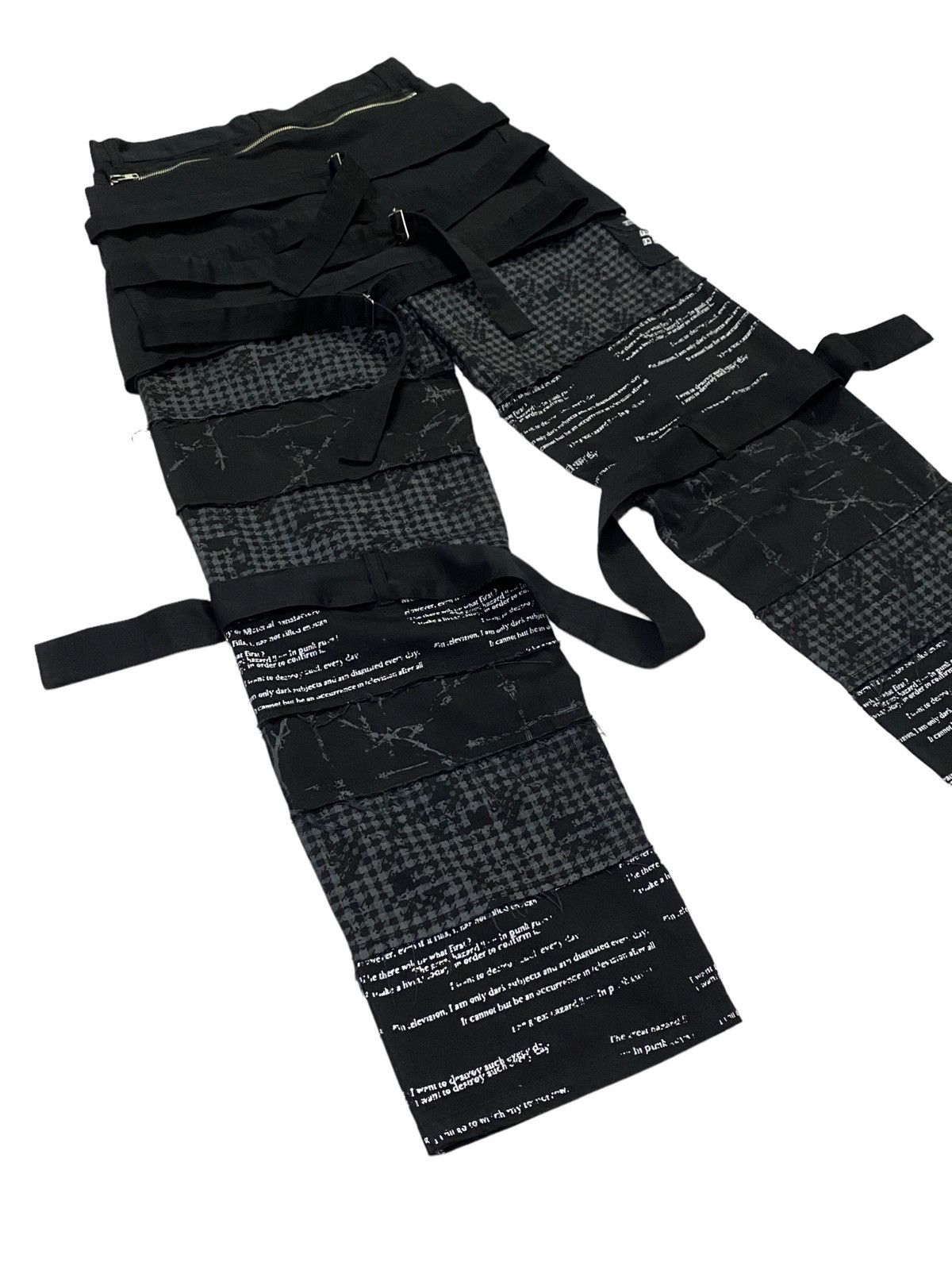 Japanese Brand Rare Design‼️Mad Punk Seditionaries Punk Bondage Pants Size US 29 - 23 Thumbnail