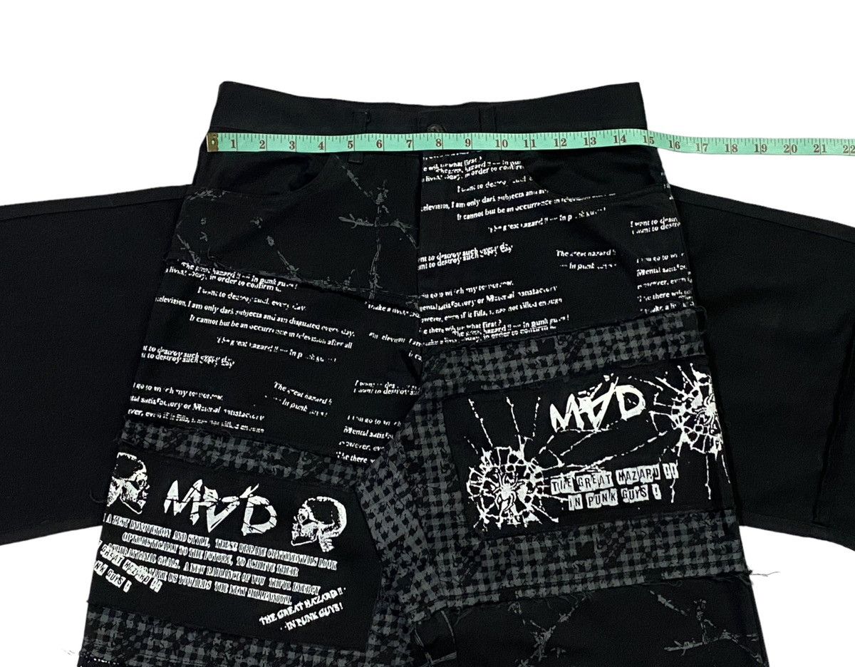 Japanese Brand Rare Design‼️Mad Punk Seditionaries Punk Bondage Pants Size US 29 - 5 Thumbnail