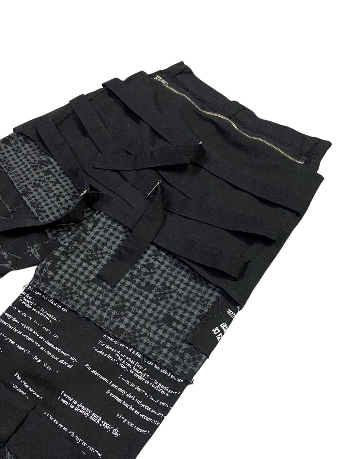 Japanese Brand Rare Design‼️Mad Punk Seditionaries Punk Bondage Pants Size US 29 - 19 Thumbnail