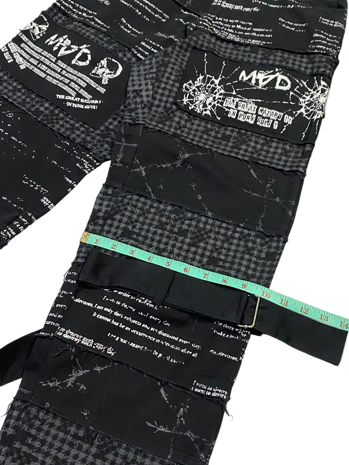 Japanese Brand Rare Design‼️Mad Punk Seditionaries Punk Bondage Pants Size US 29 - 10 Thumbnail