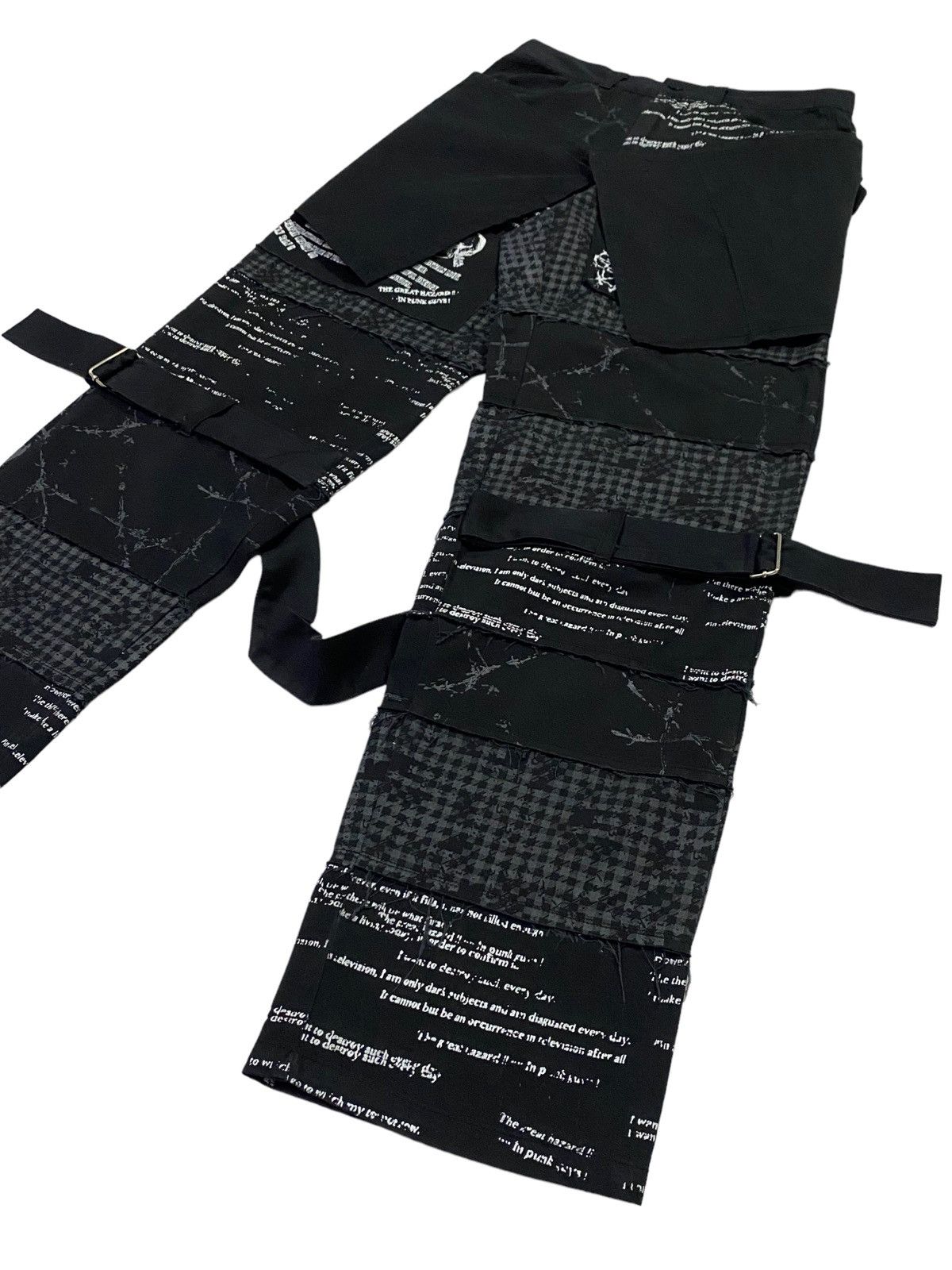 Japanese Brand Rare Design‼️Mad Punk Seditionaries Punk Bondage Pants Size US 29 - 22 Thumbnail
