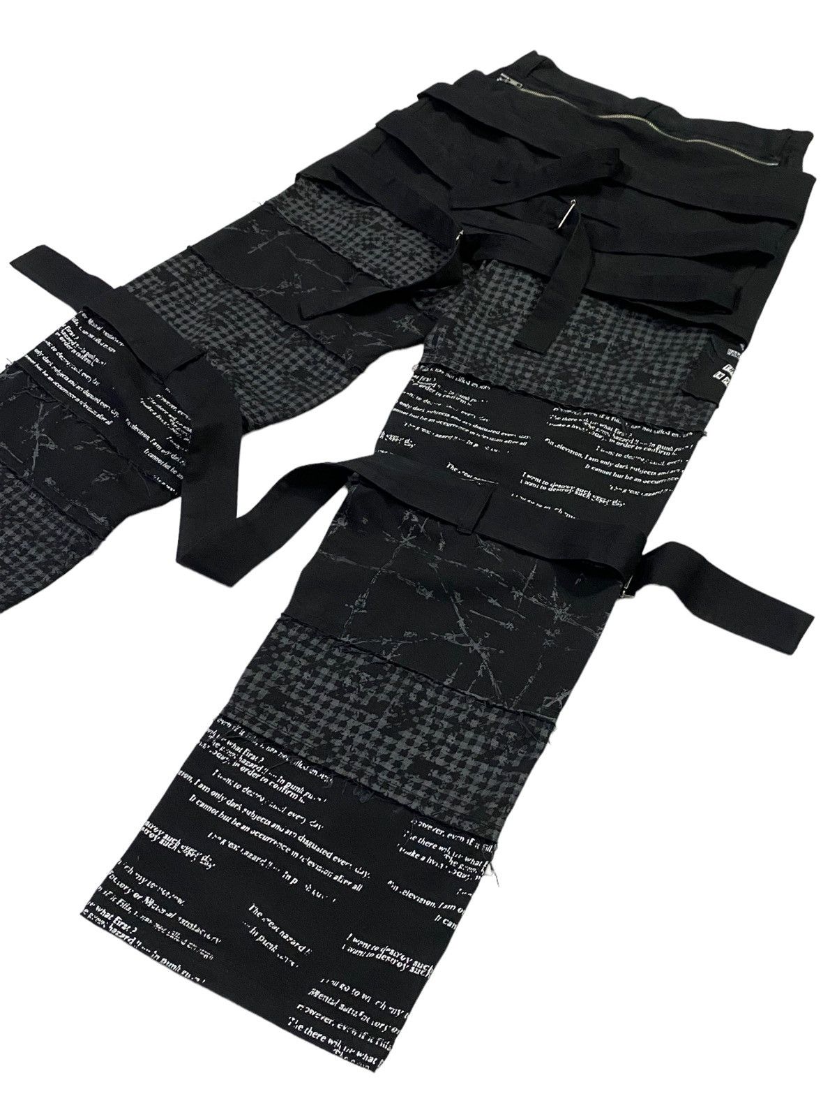 Japanese Brand Rare Design‼️Mad Punk Seditionaries Punk Bondage Pants Size US 29 - 21 Thumbnail