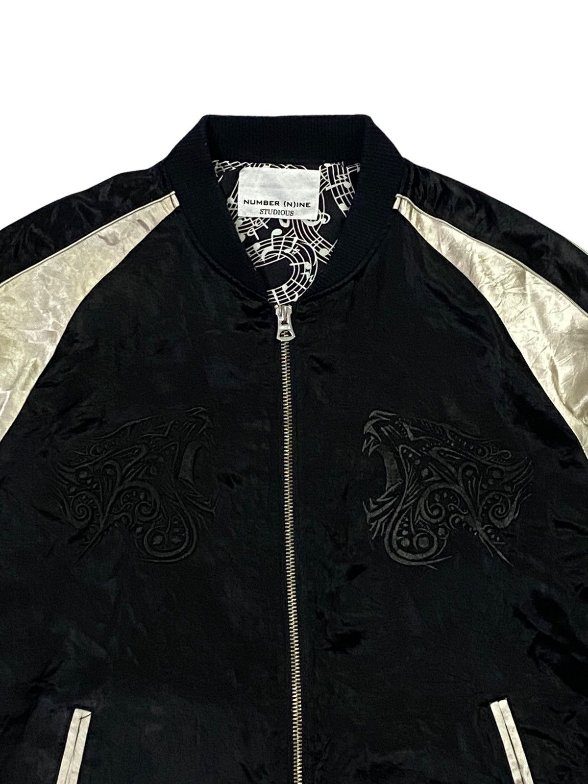 Number (N)ine Nice Design‼️Number (N)ine Sukajan Tiger Embroidery Jacket Size US M / EU 48-50 / 2 - 16 Thumbnail