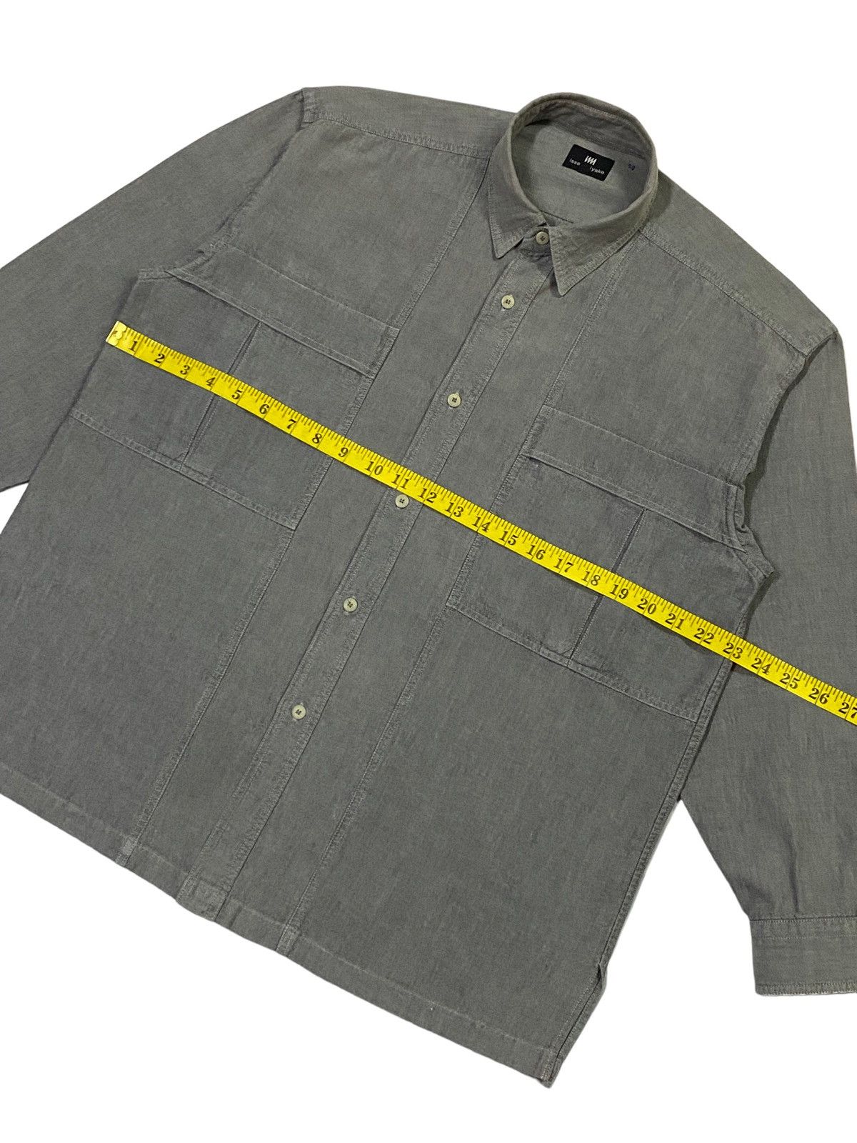 Issey Miyake Vintage Issey Miyake Button Ups Long Sleeve Shirt Size US M / EU 48-50 / 2 - 4 Thumbnail