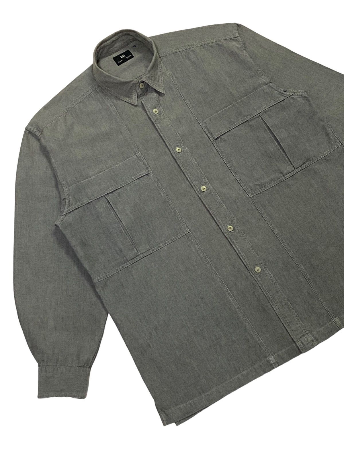 Issey Miyake Vintage Issey Miyake Button Ups Long Sleeve Shirt Size US M / EU 48-50 / 2 - 22 Thumbnail