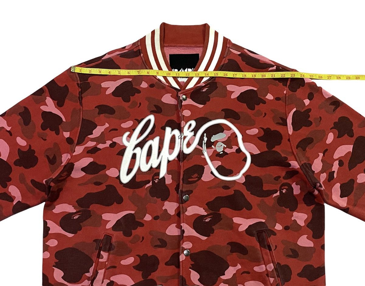 Bape A Bathing Ape Pharrell Camo Sweat Varsity Jacket Size US XL / EU 56 / 4 - 19 Thumbnail