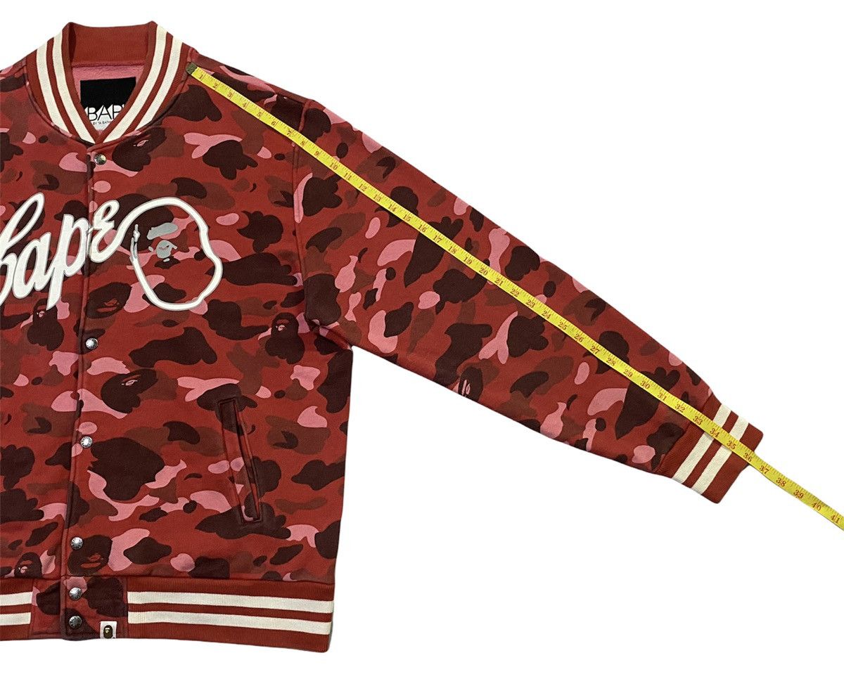 Bape A Bathing Ape Pharrell Camo Sweat Varsity Jacket Size US XL / EU 56 / 4 - 21 Thumbnail