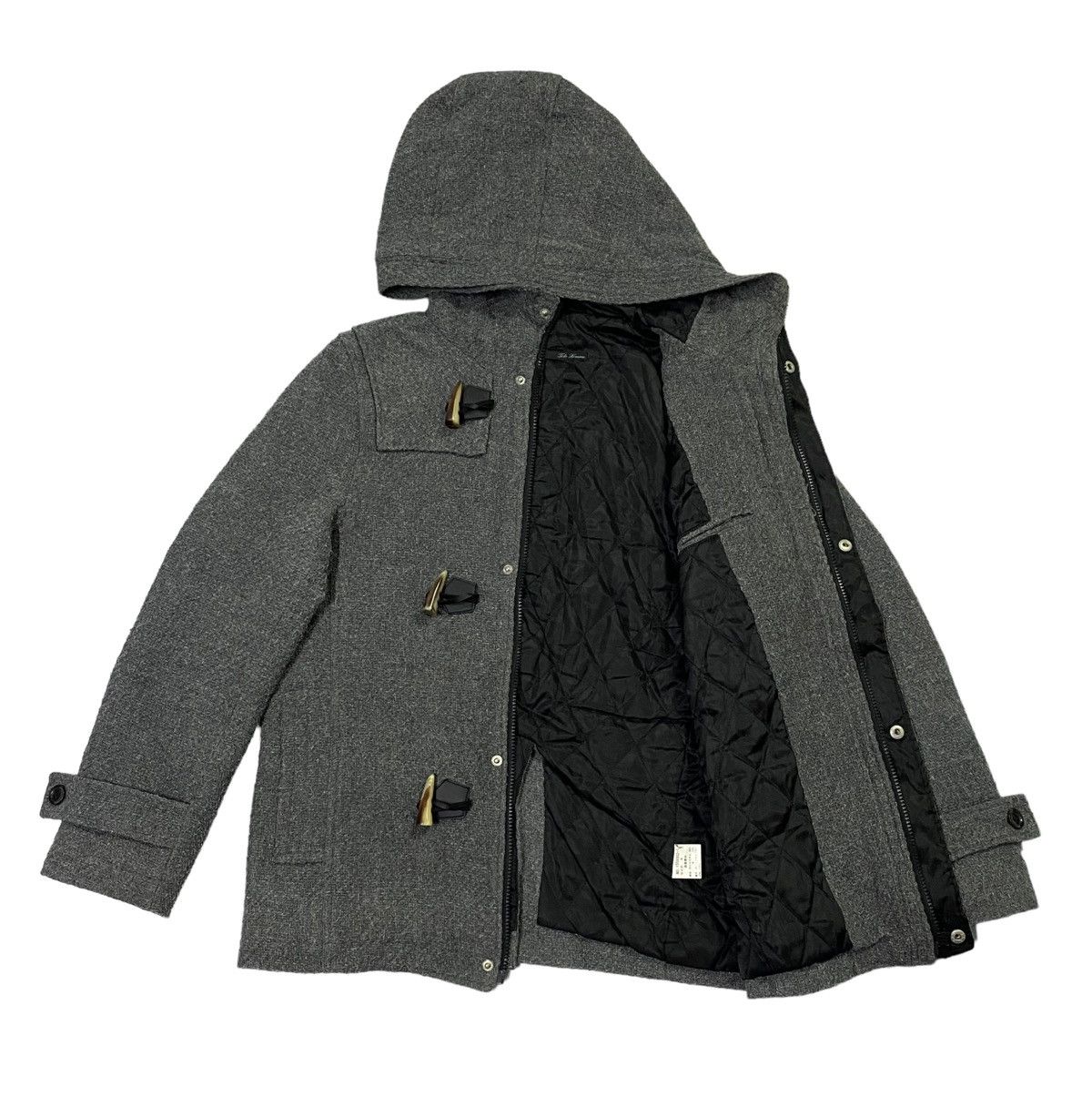 Issey Miyake × Japanese Brand × Tete Homme Nice Design‼️Tete Homme By Issey Miyake Duffle Coats/Jackets Size US M / EU 48-50 / 2 - 23 Thumbnail