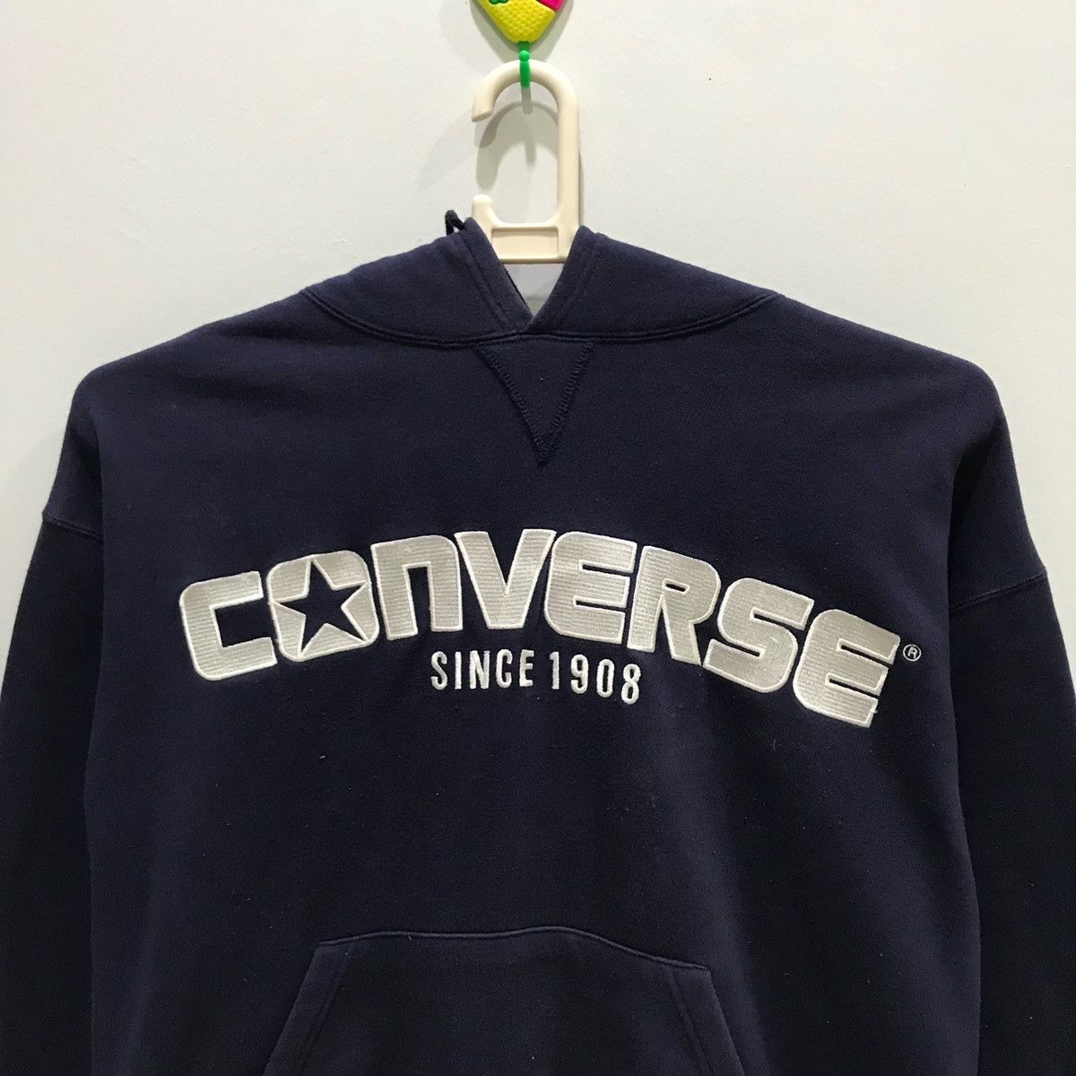 Converse × Japanese Brand CONVERSE Hoodie Big Spellout Size L Size US L / EU 52-54 / 3 - 2 Thumbnail