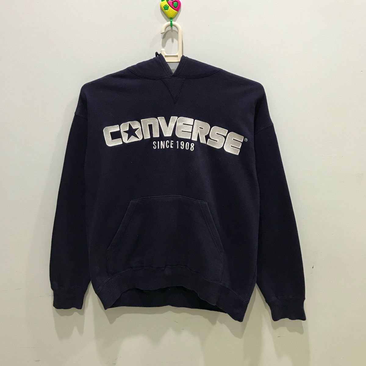 Converse × Japanese Brand CONVERSE Hoodie Big Spellout Size L Size US L / EU 52-54 / 3 - 1 Thumbnail