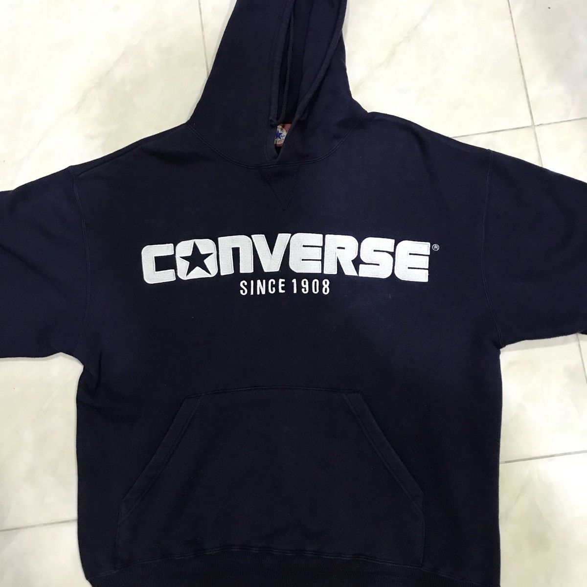 Converse × Japanese Brand CONVERSE Hoodie Big Spellout Size L Size US L / EU 52-54 / 3 - 7 Thumbnail