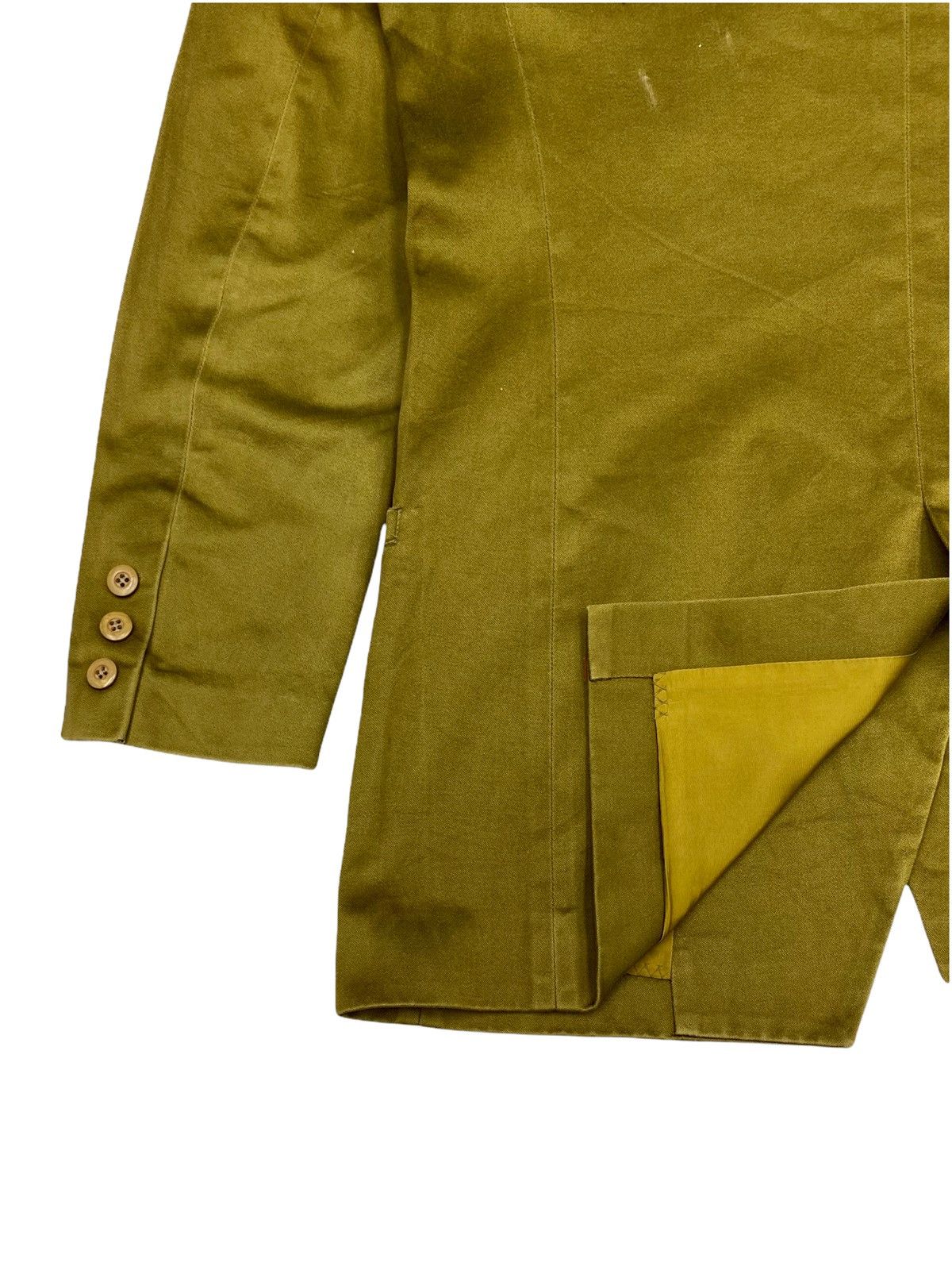Homme Plisse Issey Miyake × Issey Miyake × Pleats Please Issey Miyake VINTAGE ISSEY MIYAKE COAT JACKET WITH RARE GOLD COLOURS Size US S / EU 44-46 / 1 - 16 Thumbnail