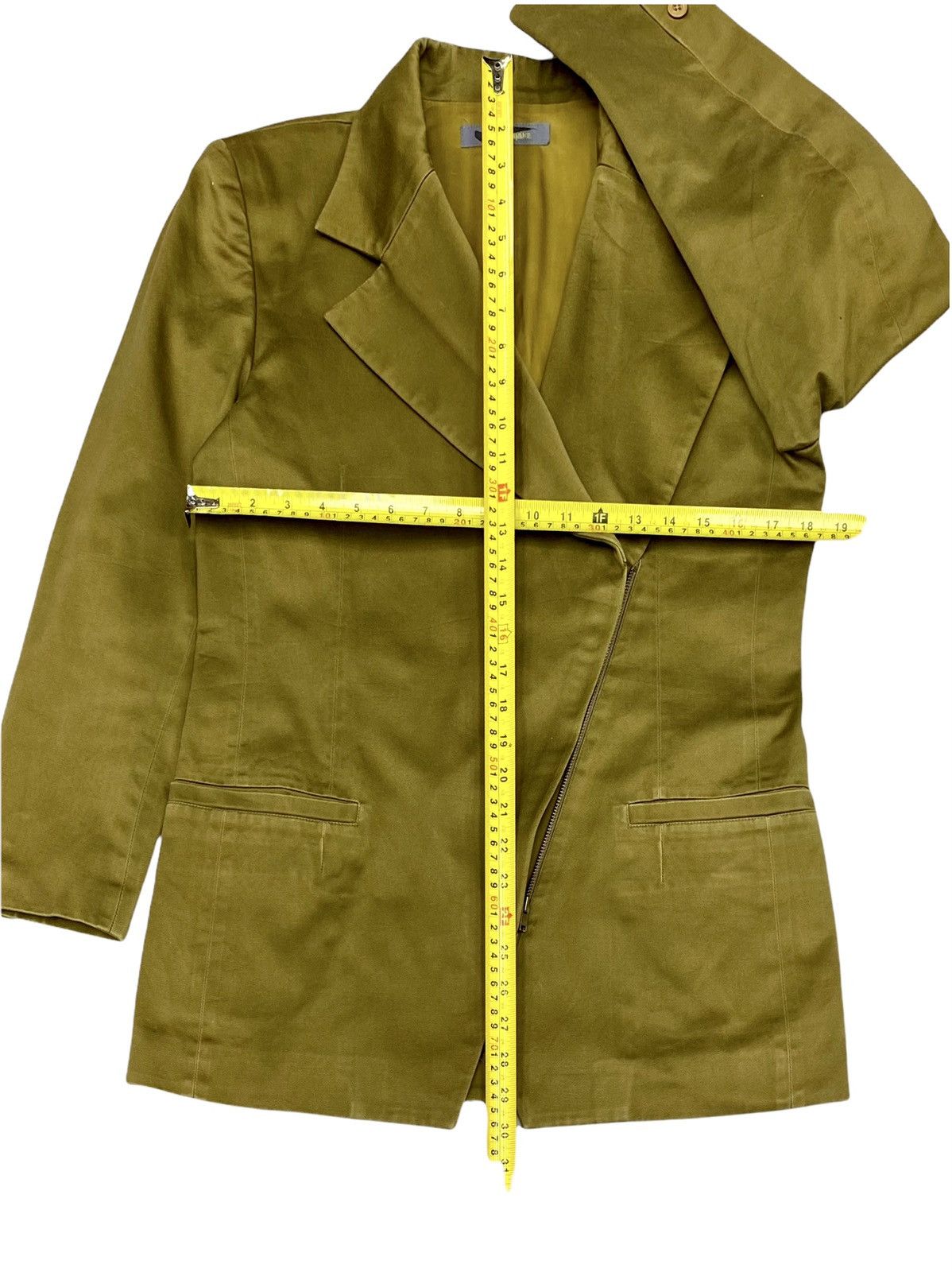 Homme Plisse Issey Miyake × Issey Miyake × Pleats Please Issey Miyake VINTAGE ISSEY MIYAKE COAT JACKET WITH RARE GOLD COLOURS Size US S / EU 44-46 / 1 - 22 Thumbnail