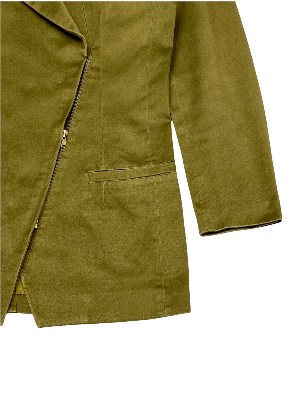 Homme Plisse Issey Miyake × Issey Miyake × Pleats Please Issey Miyake VINTAGE ISSEY MIYAKE COAT JACKET WITH RARE GOLD COLOURS Size US S / EU 44-46 / 1 - 12 Thumbnail