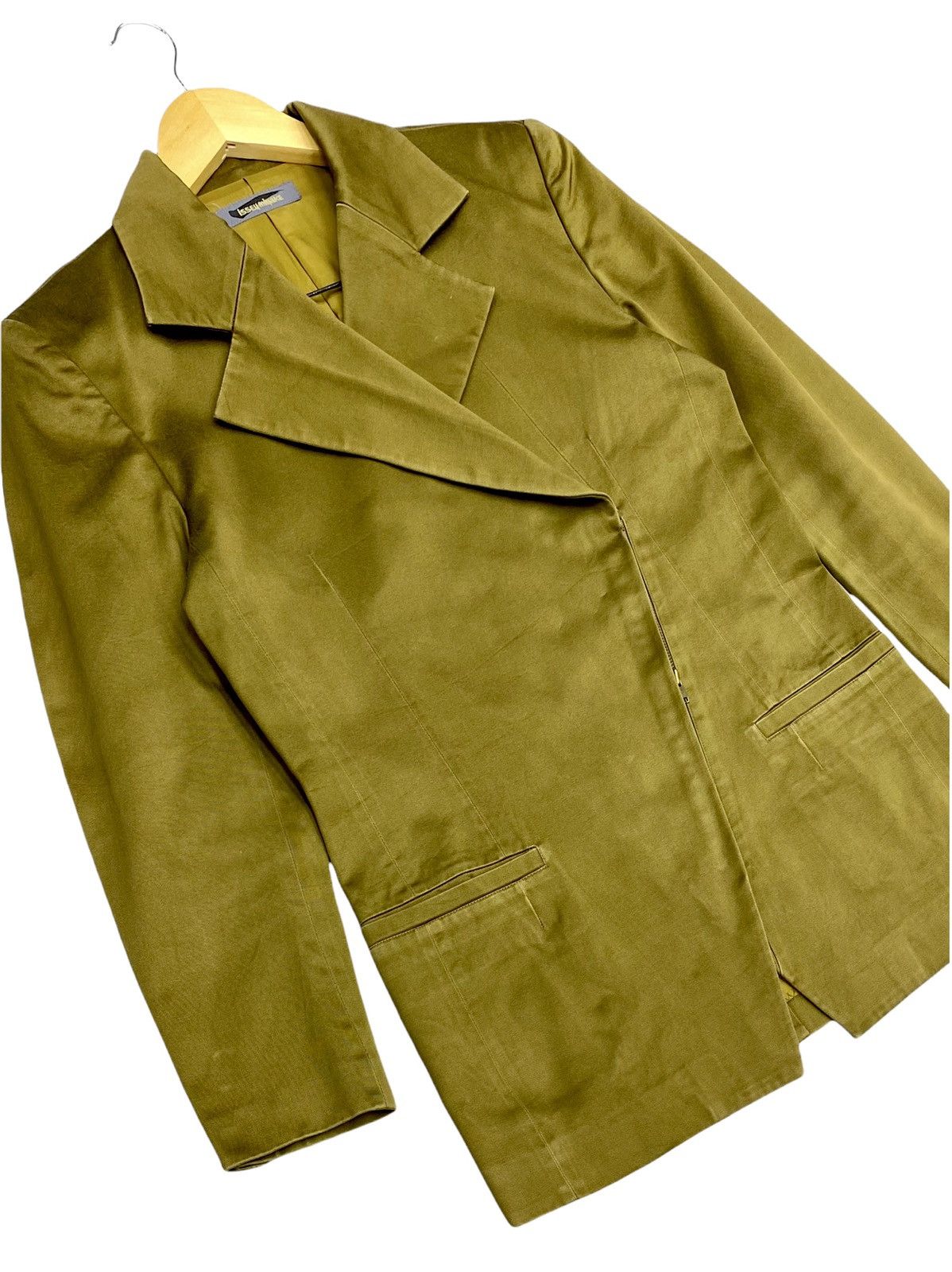 Homme Plisse Issey Miyake × Issey Miyake × Pleats Please Issey Miyake VINTAGE ISSEY MIYAKE COAT JACKET WITH RARE GOLD COLOURS Size US S / EU 44-46 / 1 - 11 Thumbnail