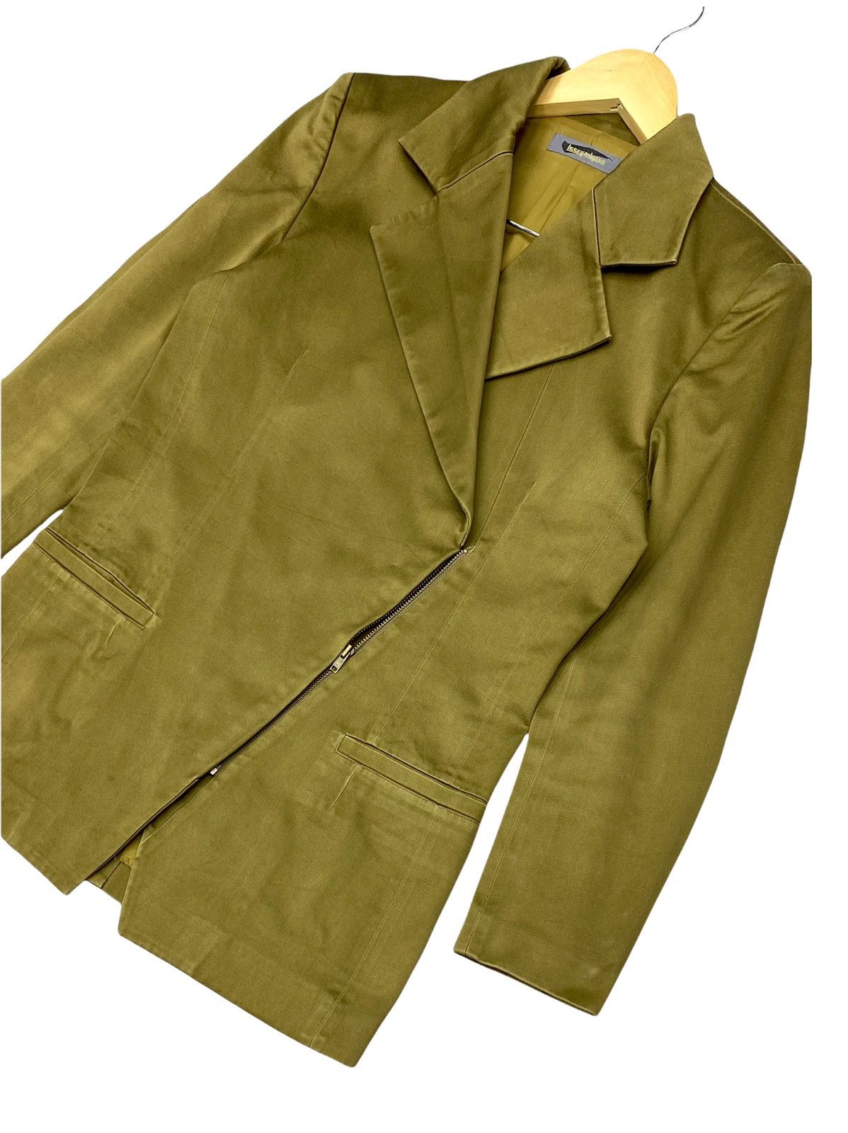 Homme Plisse Issey Miyake × Issey Miyake × Pleats Please Issey Miyake VINTAGE ISSEY MIYAKE COAT JACKET WITH RARE GOLD COLOURS Size US S / EU 44-46 / 1 - 10 Thumbnail