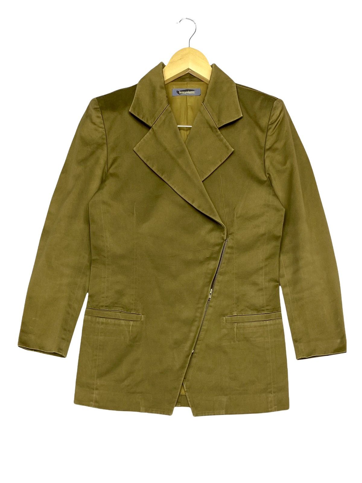 Homme Plisse Issey Miyake × Issey Miyake × Pleats Please Issey Miyake VINTAGE ISSEY MIYAKE COAT JACKET WITH RARE GOLD COLOURS Size US S / EU 44-46 / 1 - 2 Thumbnail