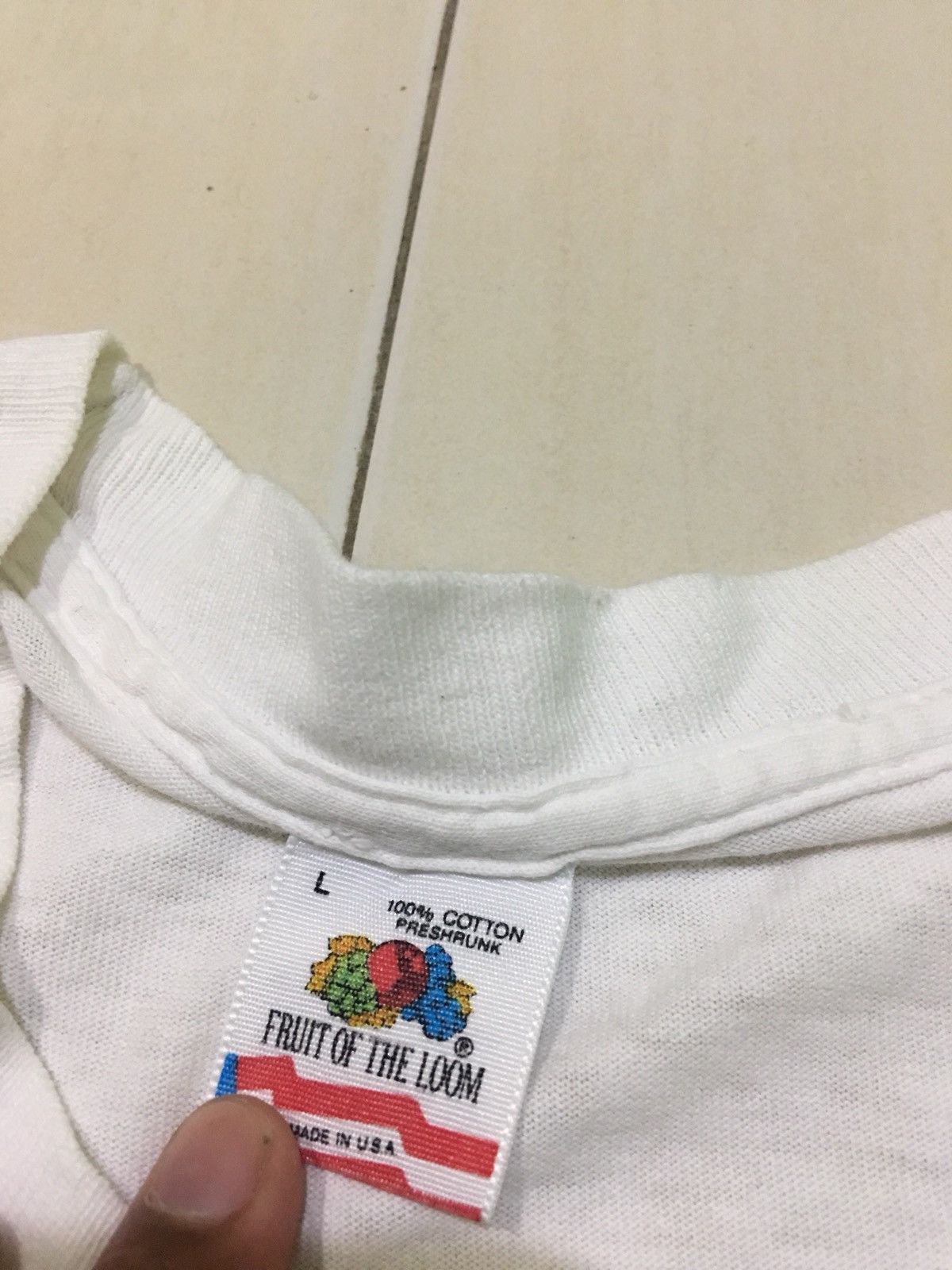 Grateful Dead × Vintage Vintage 90s Grateful Dead Dancing bear tour / concert shirt Size US L / EU 52-54 / 3 - 4 Thumbnail