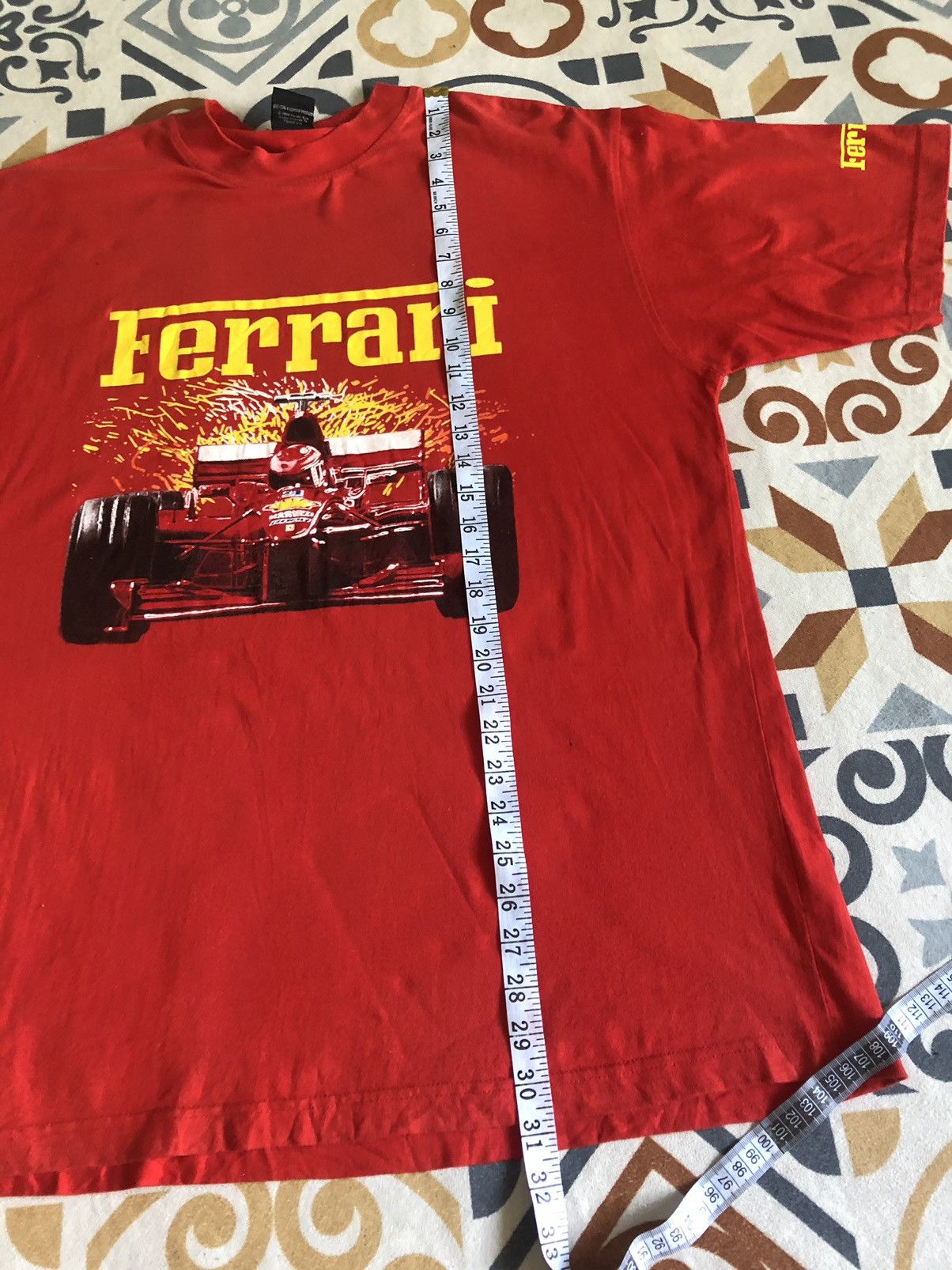 Ferrari Vintage Ferrari Formula 1 T-Shirt Size US XL / EU 56 / 4 - 8 Thumbnail