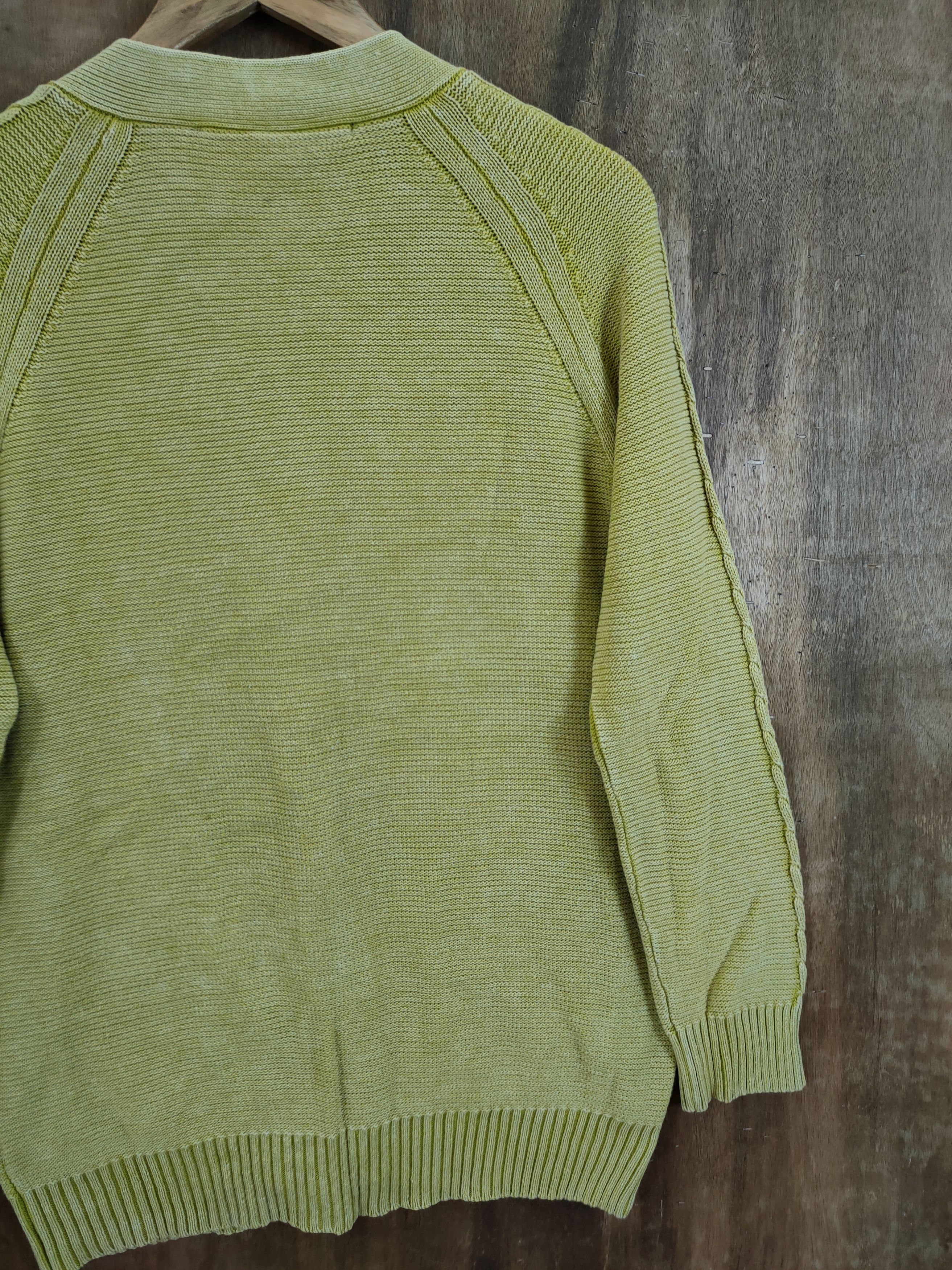Faded Glory D Ray Cassin faded green cardigan knitwear japan #46-980 Size US M / EU 48-50 / 2 - 10 Thumbnail