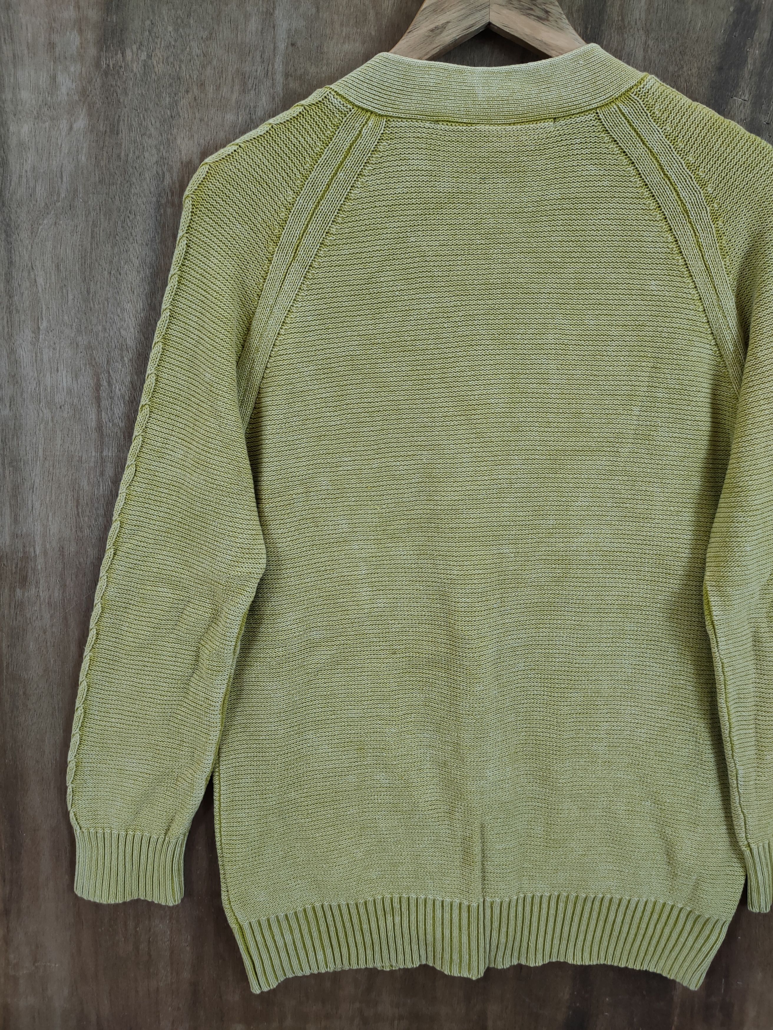 Faded Glory D Ray Cassin faded green cardigan knitwear japan #46-980 Size US M / EU 48-50 / 2 - 9 Thumbnail