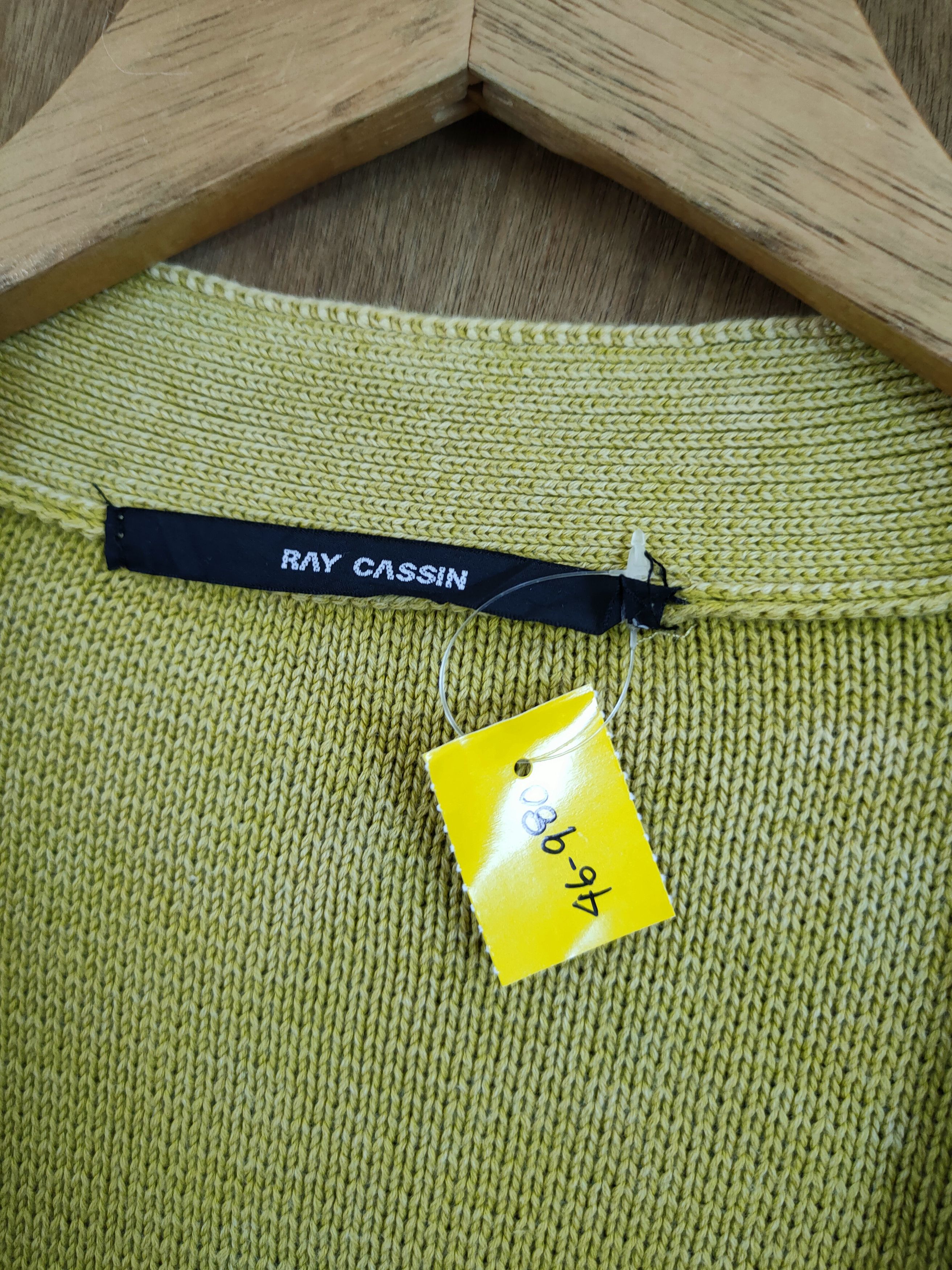 Faded Glory D Ray Cassin faded green cardigan knitwear japan #46-980 Size US M / EU 48-50 / 2 - 4 Thumbnail