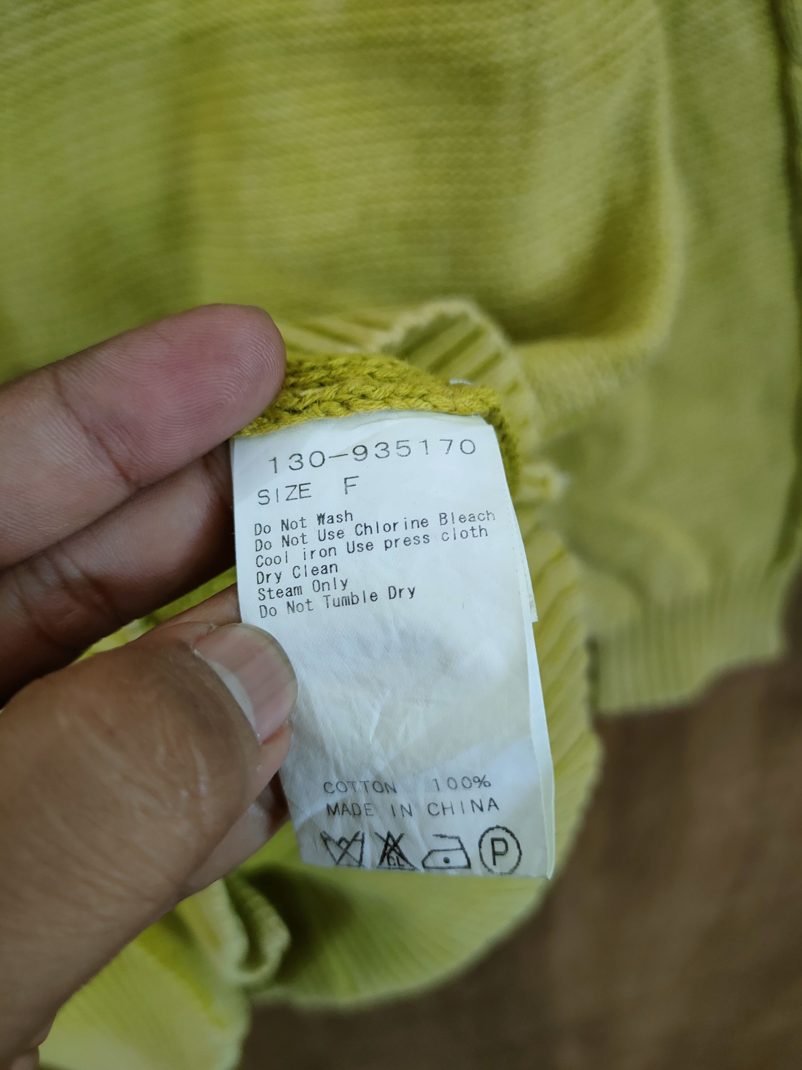 Faded Glory D Ray Cassin faded green cardigan knitwear japan #46-980 Size US M / EU 48-50 / 2 - 7 Thumbnail