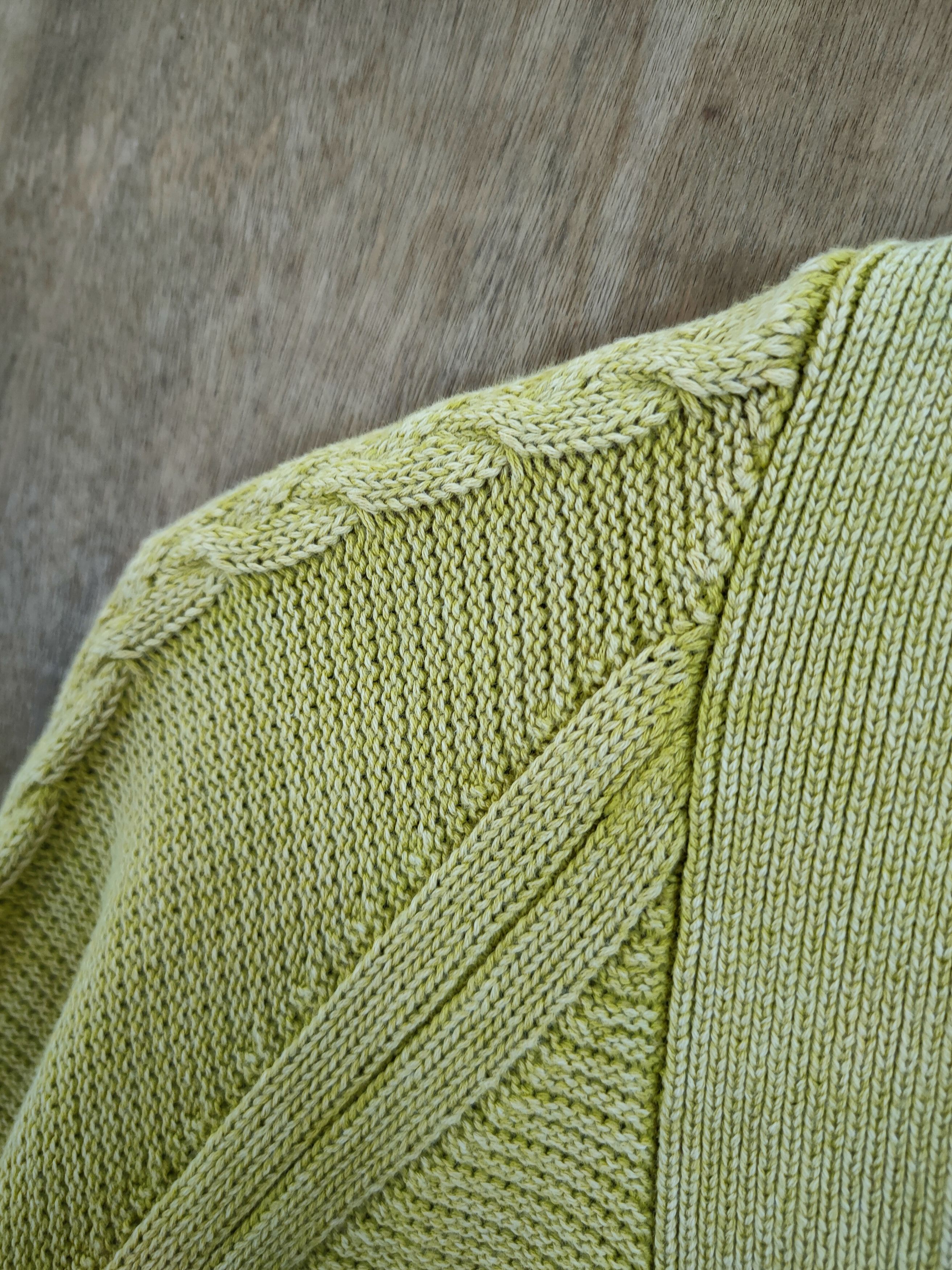 Faded Glory D Ray Cassin faded green cardigan knitwear japan #46-980 Size US M / EU 48-50 / 2 - 5 Thumbnail