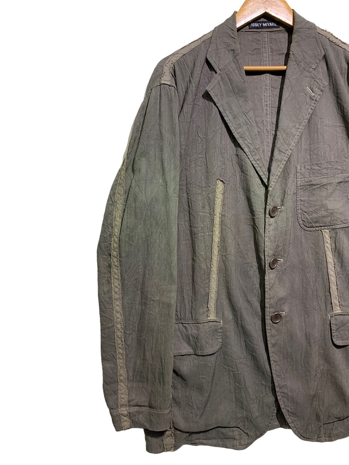 Issey Miyake 🔥ISSEY MIYAKE RUNAWAY CUT&SEWN JACKET Size US L / EU 52-54 / 3 - 2 Thumbnail