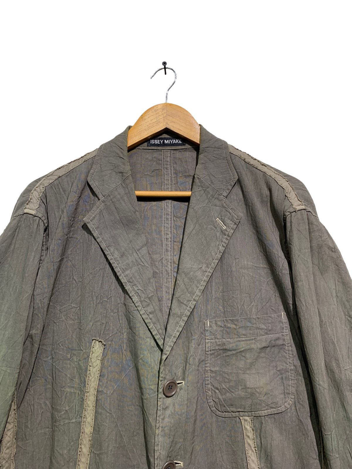 Issey Miyake 🔥ISSEY MIYAKE RUNAWAY CUT&SEWN JACKET Size US L / EU 52-54 / 3 - 5 Thumbnail