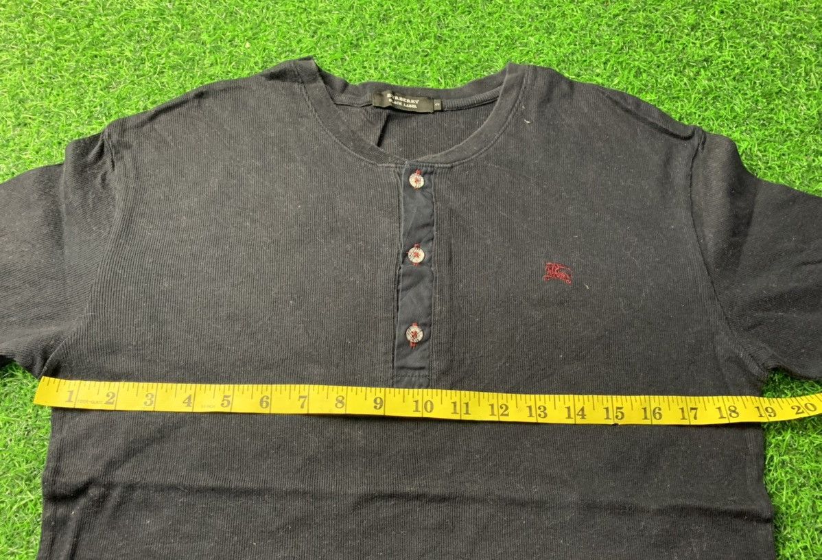 Burberry Burberry Black Label Half Button Tee Slimfits Size US M / EU 48-50 / 2 - 7 Thumbnail