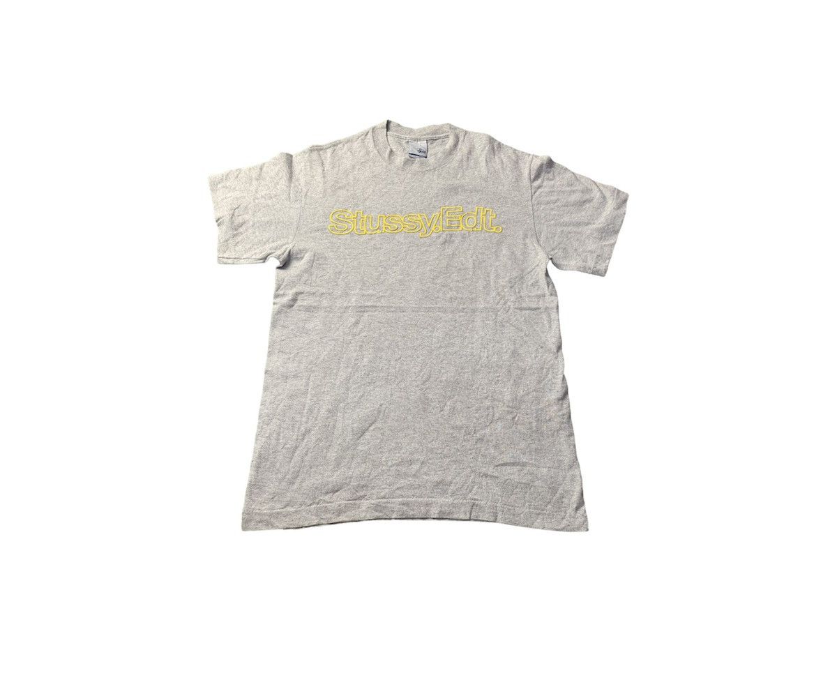 Made In Usa × Stussy × Vintage Vintage 90s Stussy Spell Out Tee 