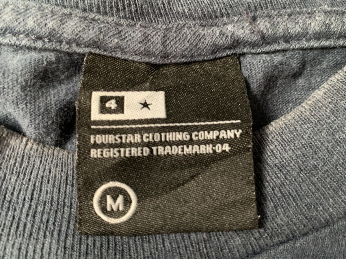 Japanese Brand Fourstar Clothing Single Pocket Tee Big Logo Size US M / EU 48-50 / 2 - 6 Thumbnail