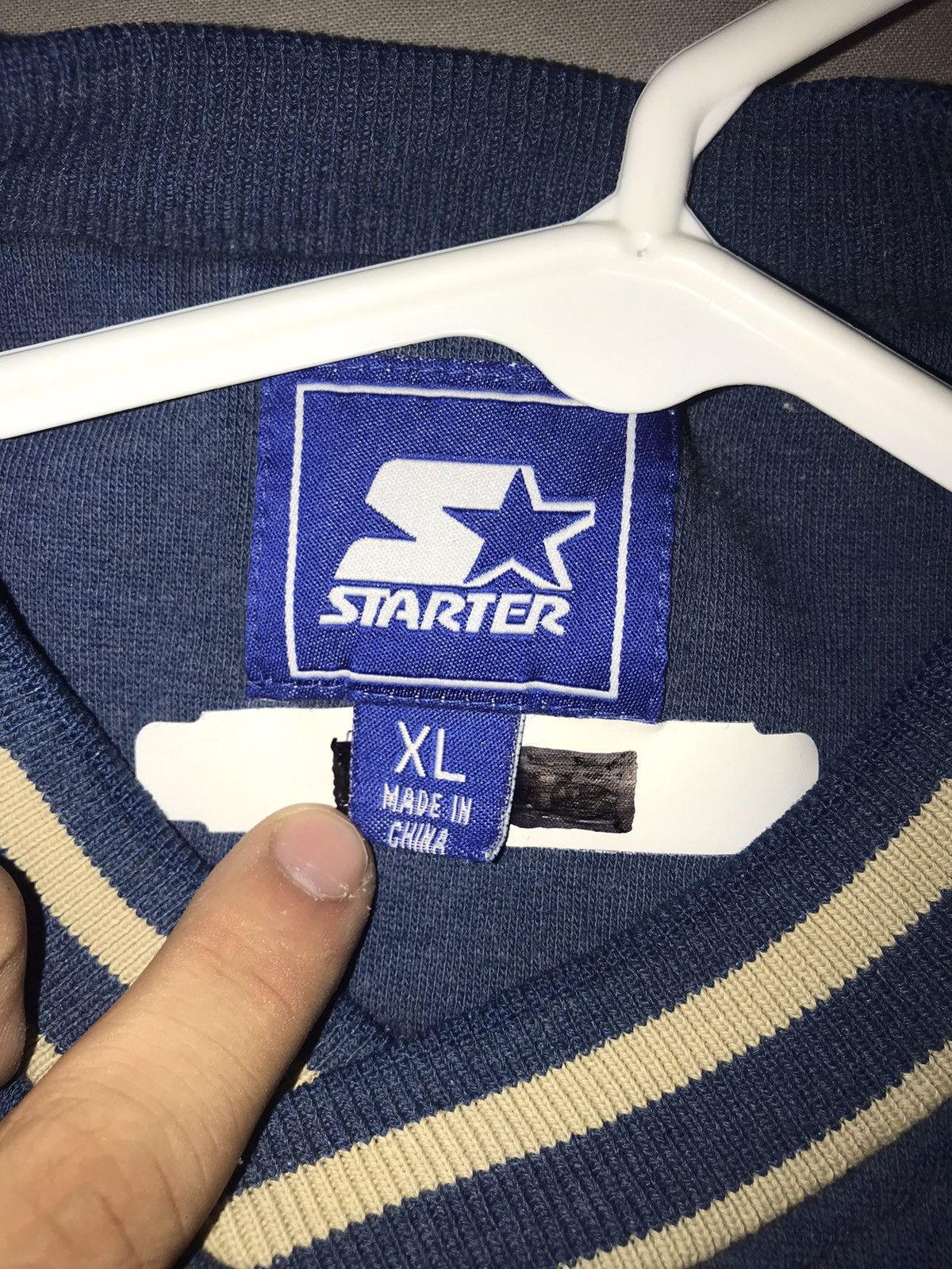 Starter Vintage Starter Notre Dame Crewneck Size US XL / EU 56 / 4 - 6 Thumbnail