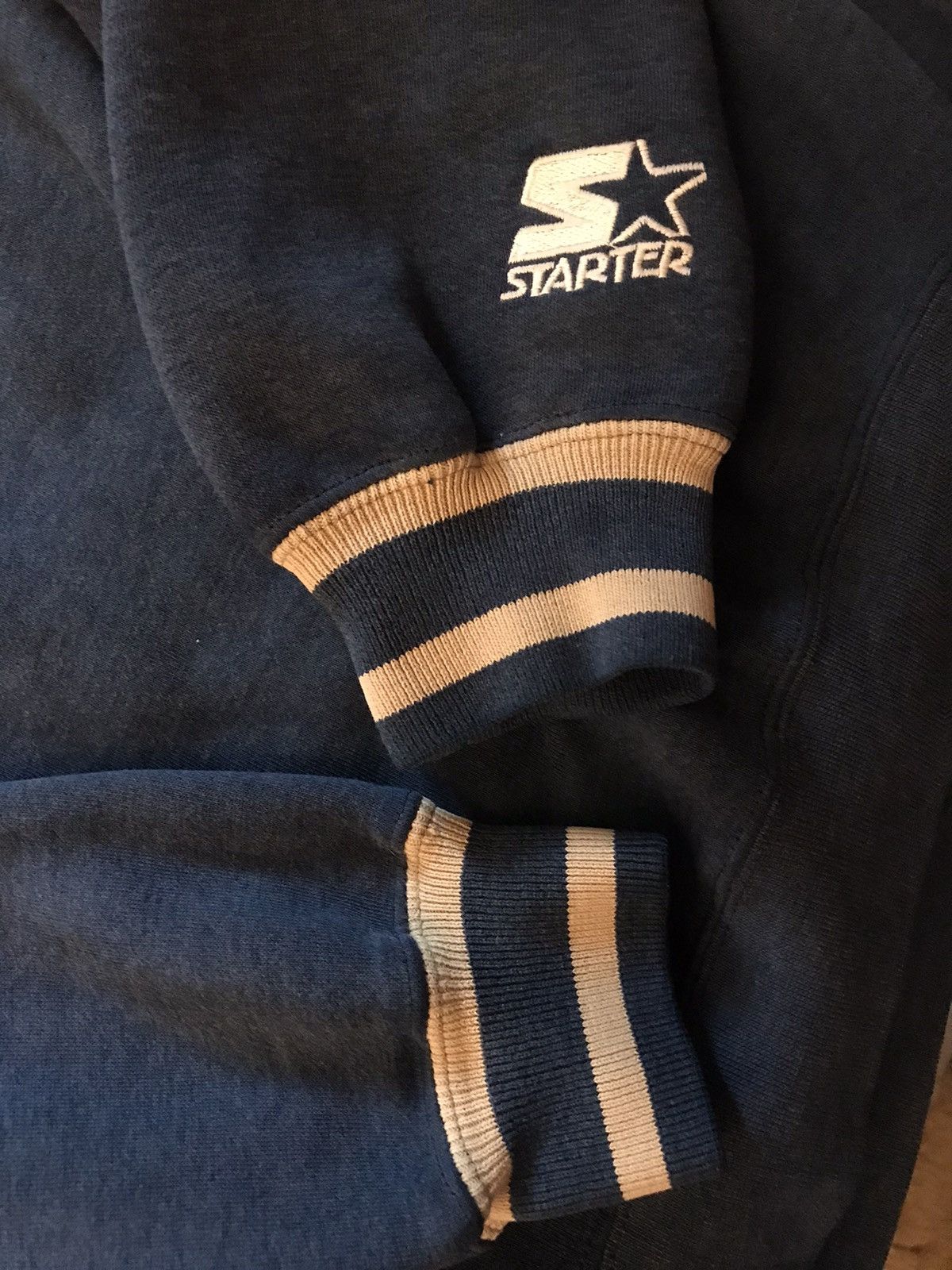 Starter Vintage Starter Notre Dame Crewneck Size US XL / EU 56 / 4 - 4 Thumbnail