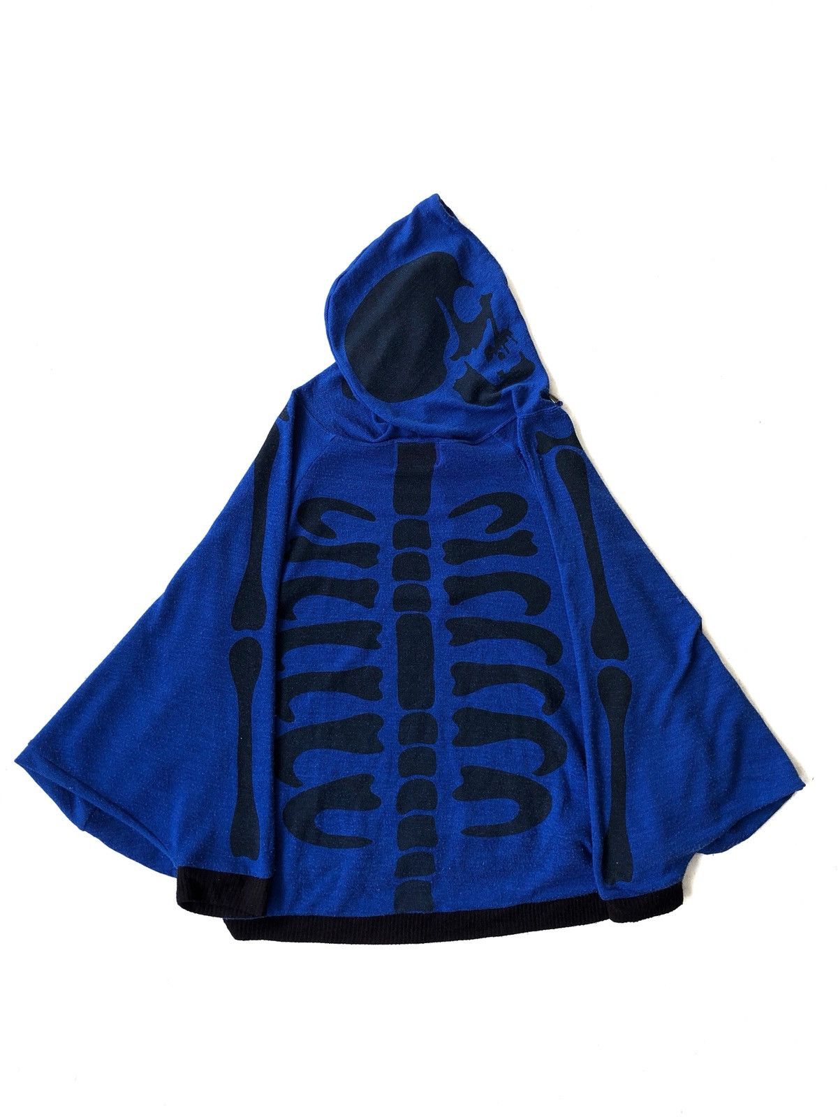 GOSTAR DE FUGA Dig Deep 🇯🇵 💀 Batwing Hoodie Kapital Vanson Size US M / EU 48-50 / 2 - 2 Thumbnail