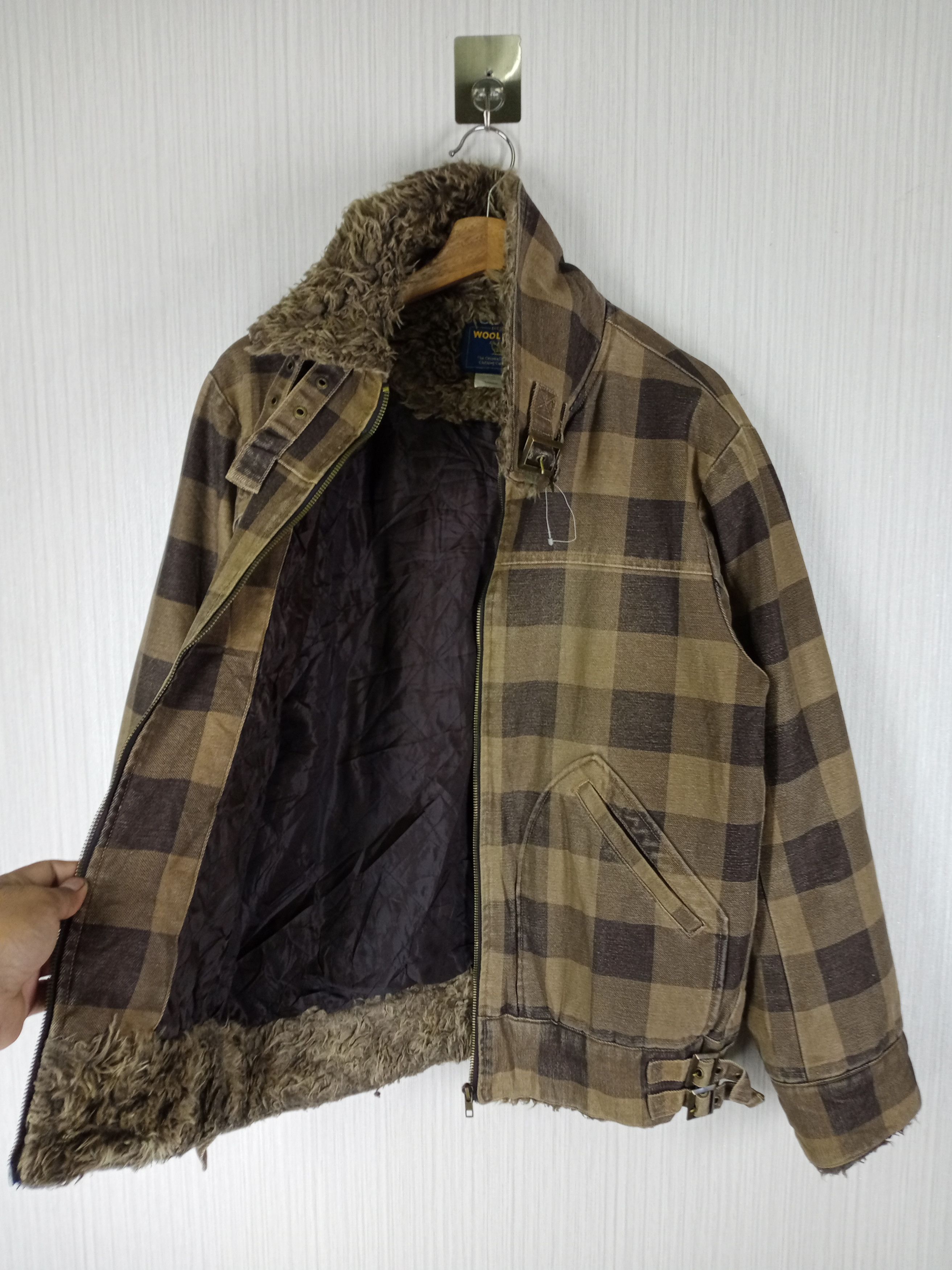 Woolrich Woolen Mills Vintage 80s Woolrich Jacket Flannel Design Size US L / EU 52-54 / 3 - 9 Thumbnail