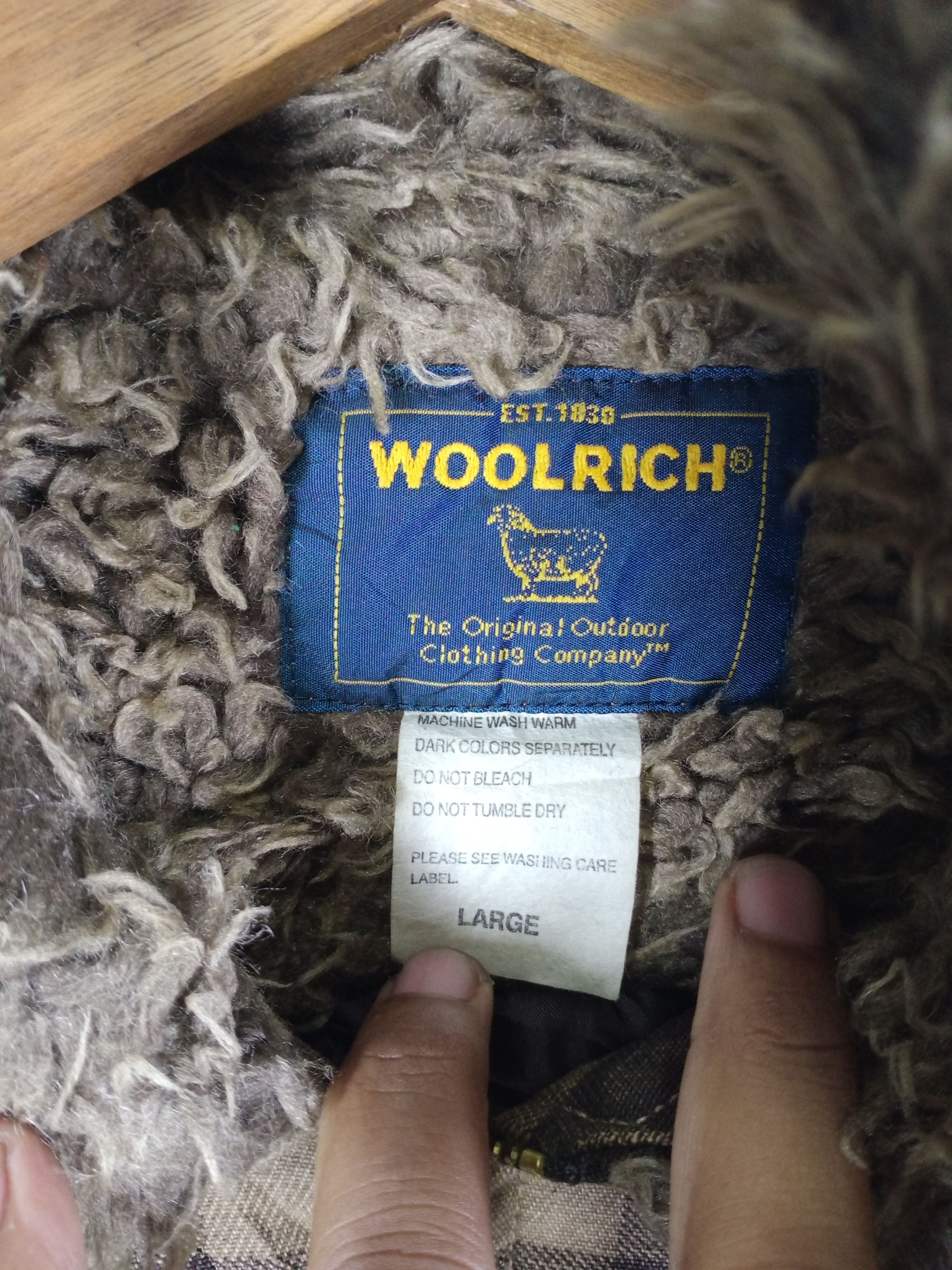 Woolrich Woolen Mills Vintage 80s Woolrich Jacket Flannel Design Size US L / EU 52-54 / 3 - 8 Thumbnail
