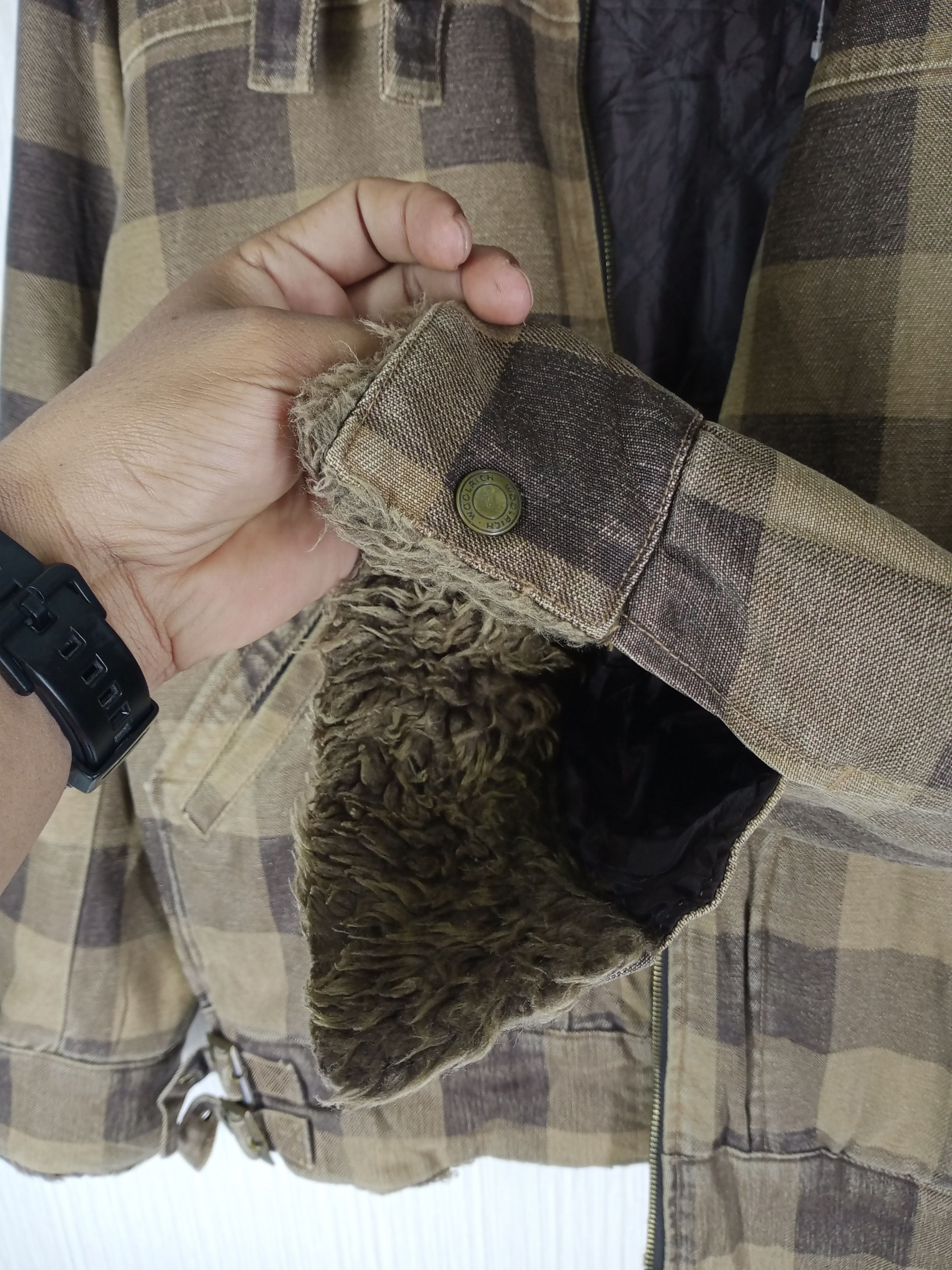 Woolrich Woolen Mills Vintage 80s Woolrich Jacket Flannel Design Size US L / EU 52-54 / 3 - 7 Thumbnail