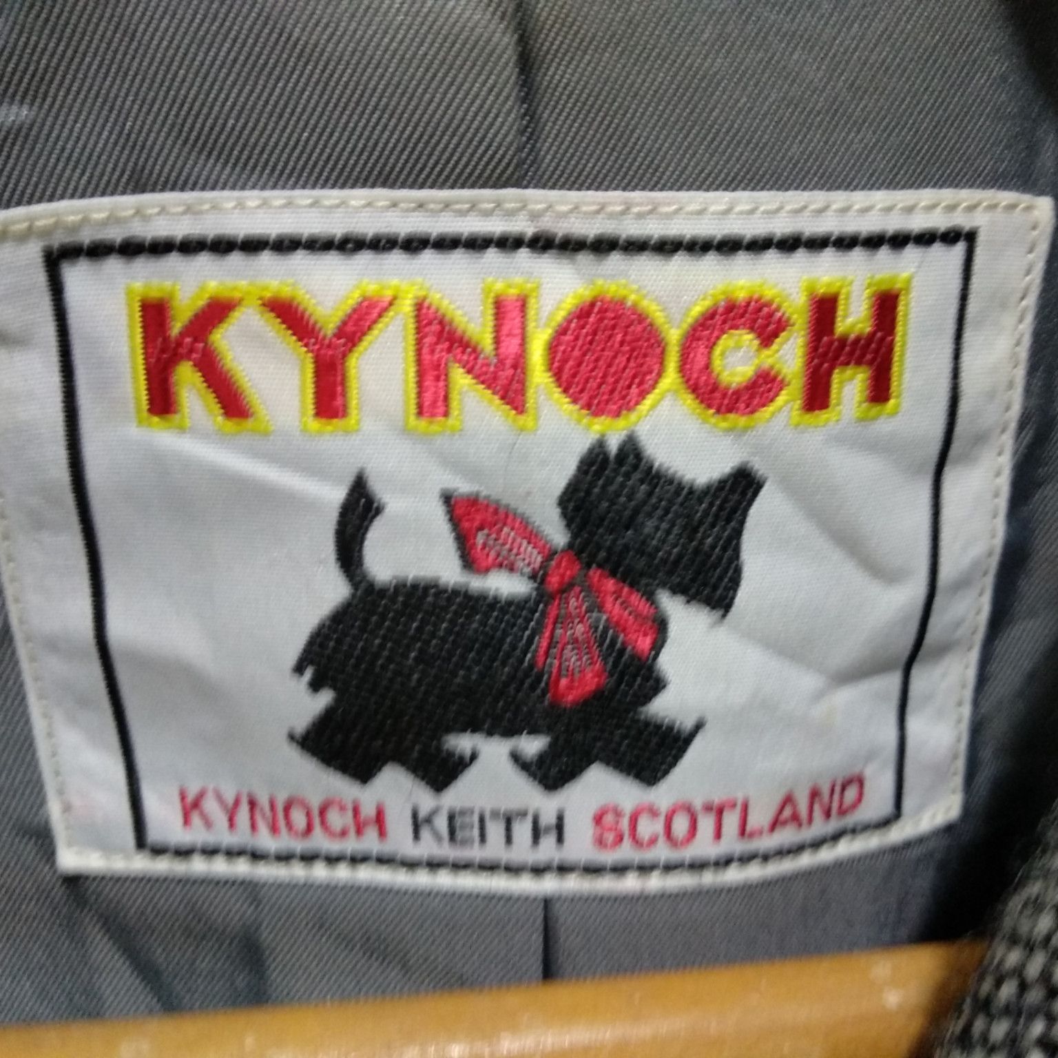 Designer × Vintage Vintage 90's KYNOCH KEITH Scotland Wool Blazer Smart Coat Size US S / EU 44-46 / 1 - 8 Thumbnail