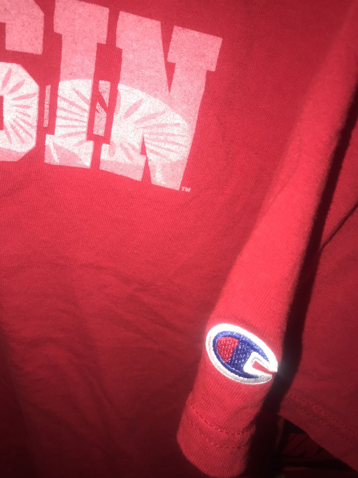Champion Wisconsin Badgers Tee Size US XL / EU 56 / 4 - 3 Thumbnail