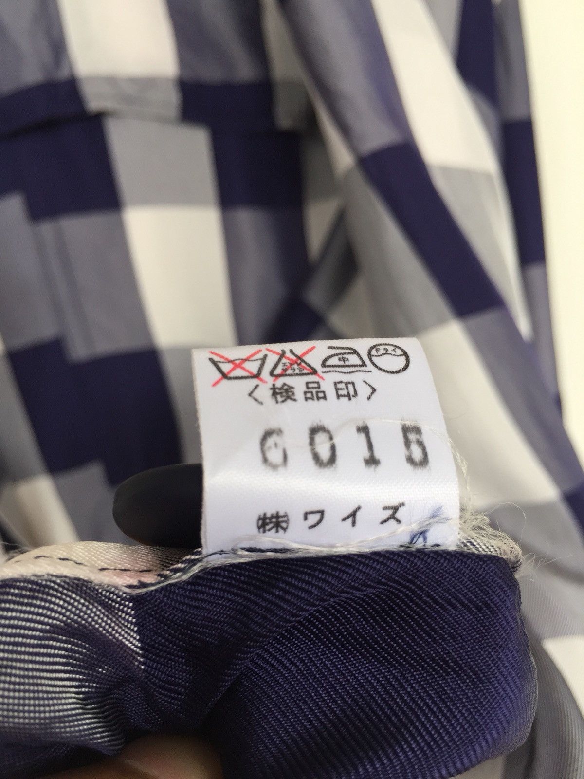 Yohji Yamamoto GRAIL🔥80s Yohji Yamamoto Rayon Check O/S Jacket Size US XL / EU 56 / 4 - 9 Thumbnail