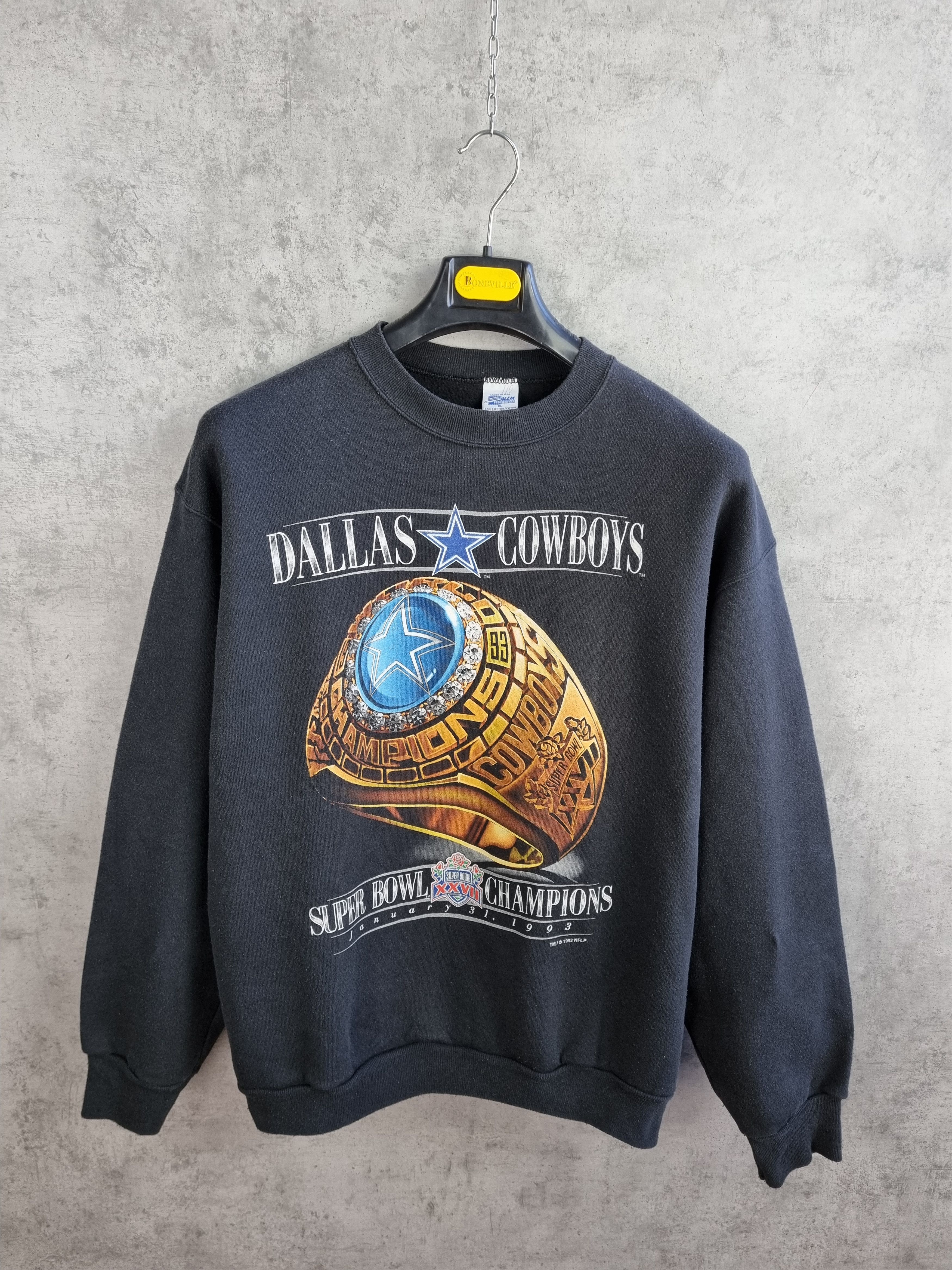 Cowboy Equipment × NFL 90s Dallas Cowboys Champions NFL Vintage Big Logo Sweatshirt Size US M / EU 48-50 / 2 - 3 Thumbnail