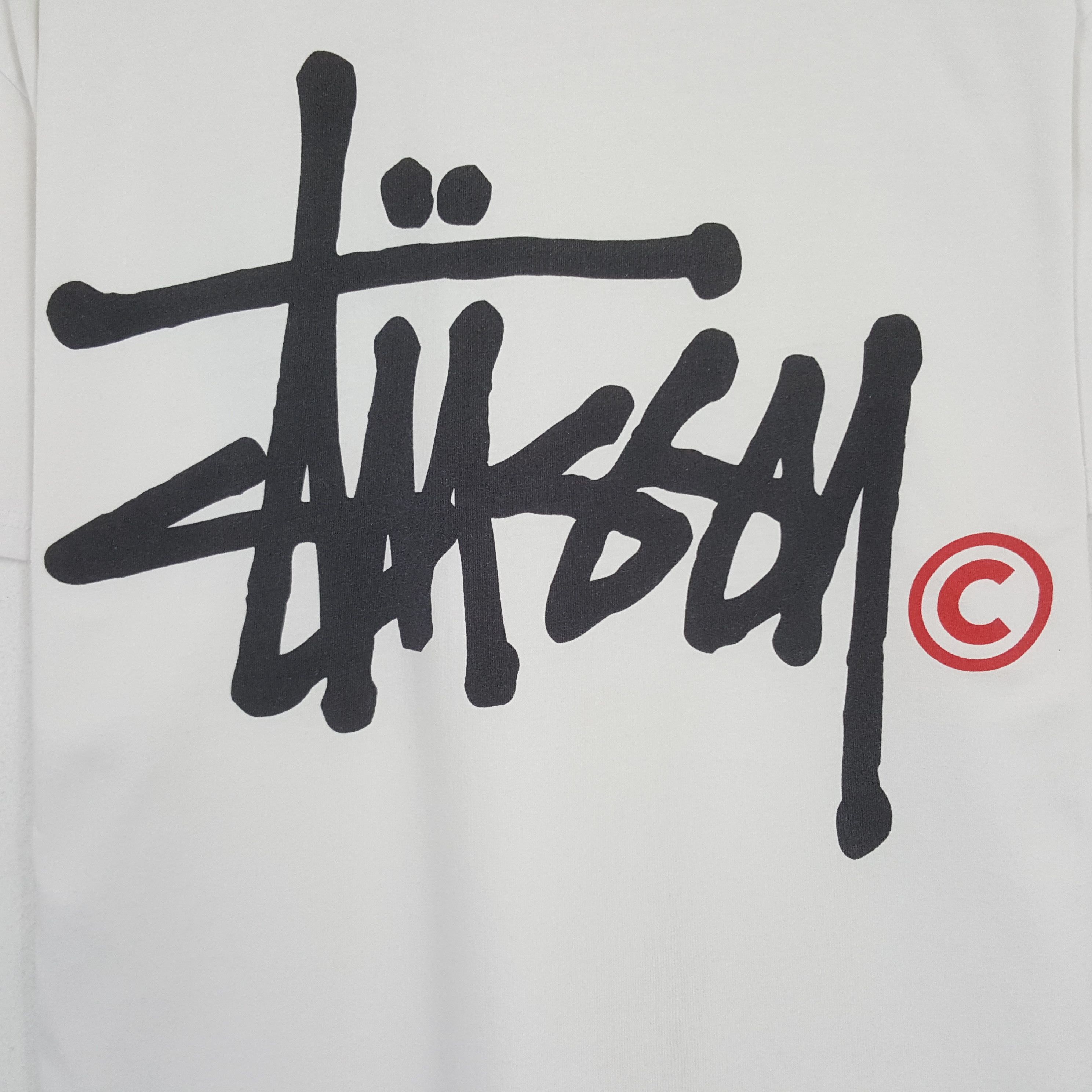 Stussy × Vintage Vintage Stussy Spell out Logo Tshirt Size US L / EU 52-54 / 3 - 2 Thumbnail