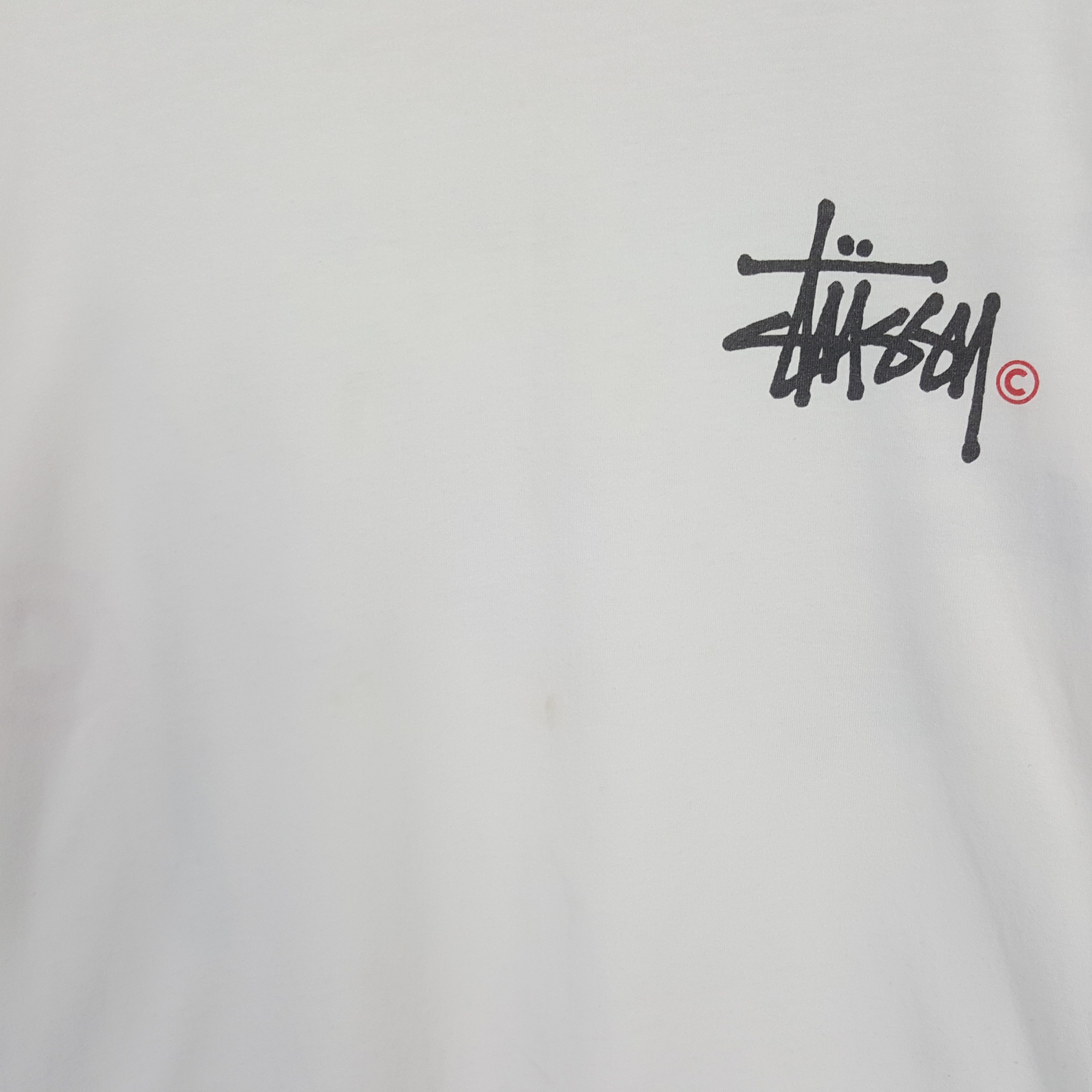 Stussy × Vintage Vintage Stussy Spell out Logo Tshirt Size US L / EU 52-54 / 3 - 4 Thumbnail